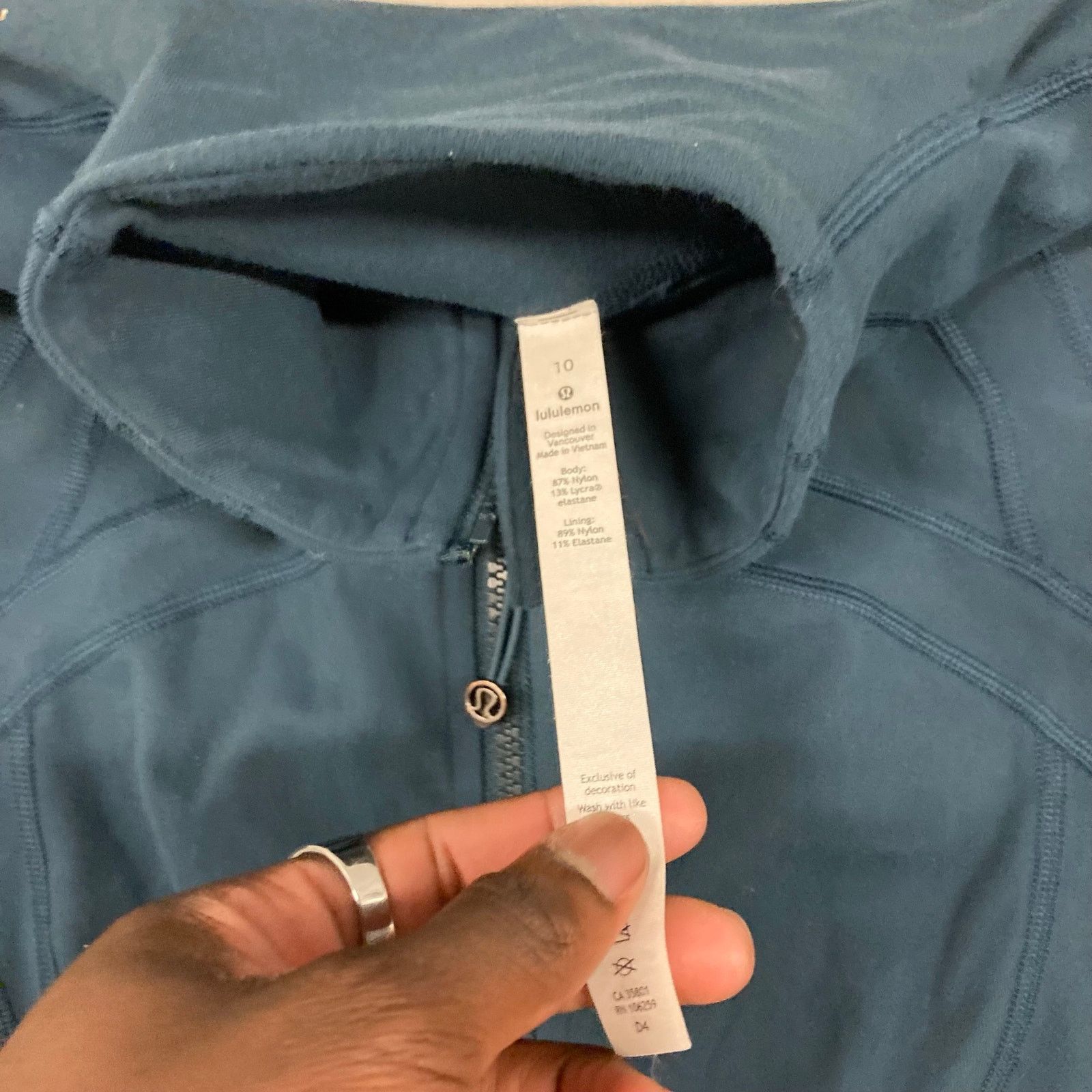 Lululemon Lululemon blue define jacket size 10 Size M / US 6-8 / IT 42-44 - 3 Thumbnail