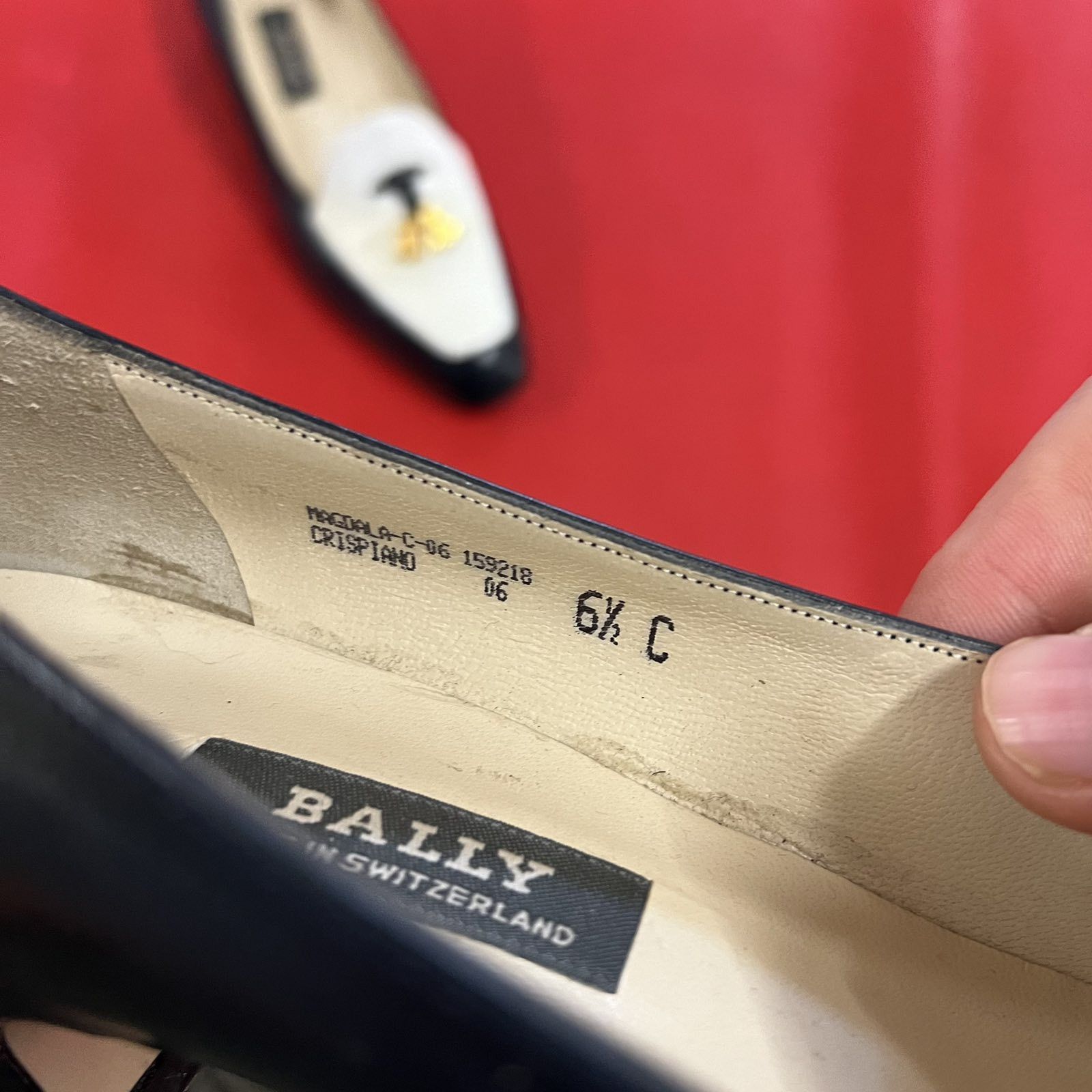 Bally × Designer Vintage Bally Loafers Hells Blue Sz 6.5 Size US 6.5 / IT 36.5 - 7 Thumbnail