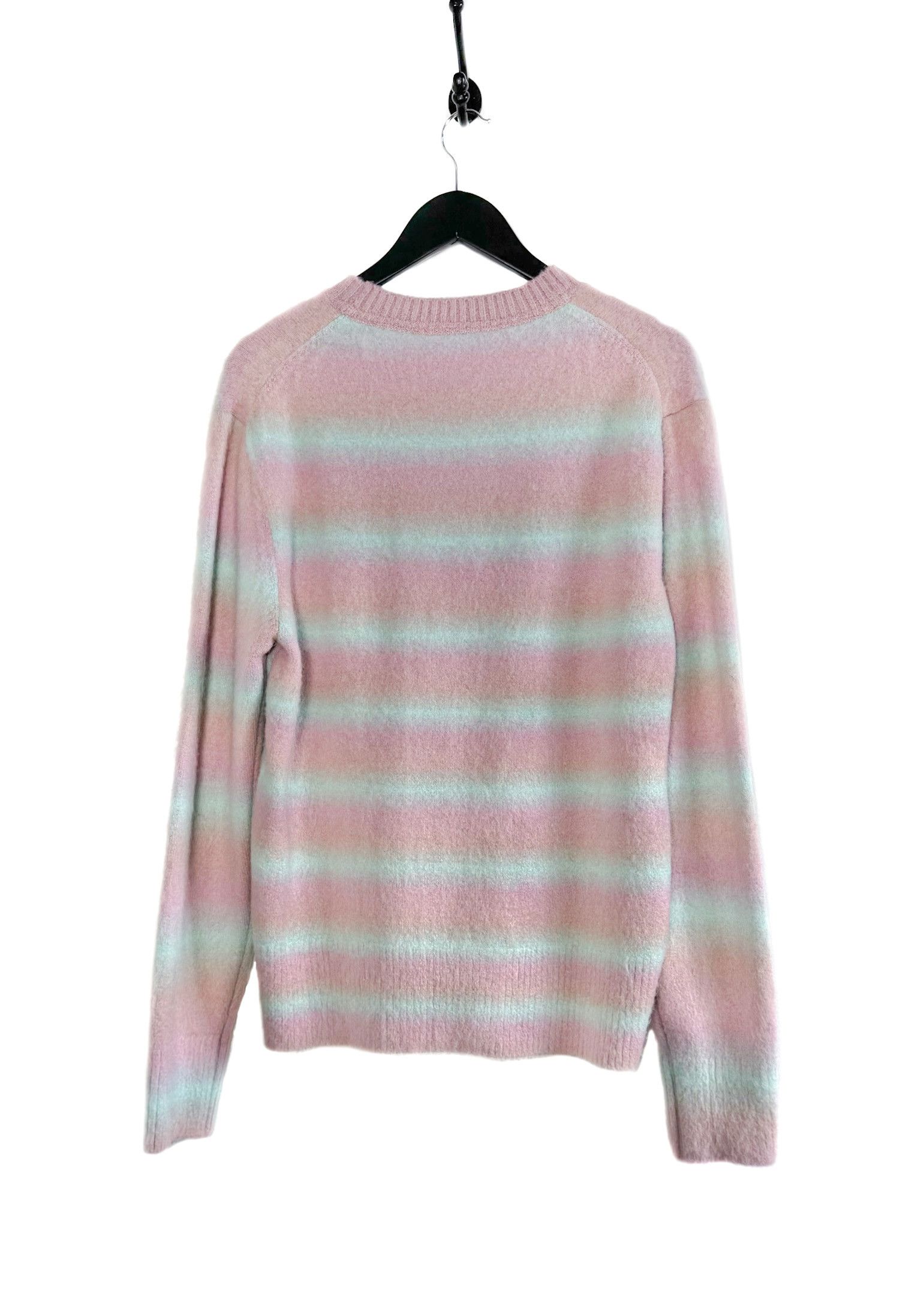 Andersson Bell Andersson Bell Pink Green Striped Alpaca Blend Sweater Size M / US 6-8 / IT 42-44 - 4 Thumbnail