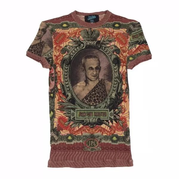 Jean Paul Gaultier Jean Paul Gaultier Portrait coin printed short sleeve T-shirt Size US M / EU 48-50 / 2 - 1 Thumbnail