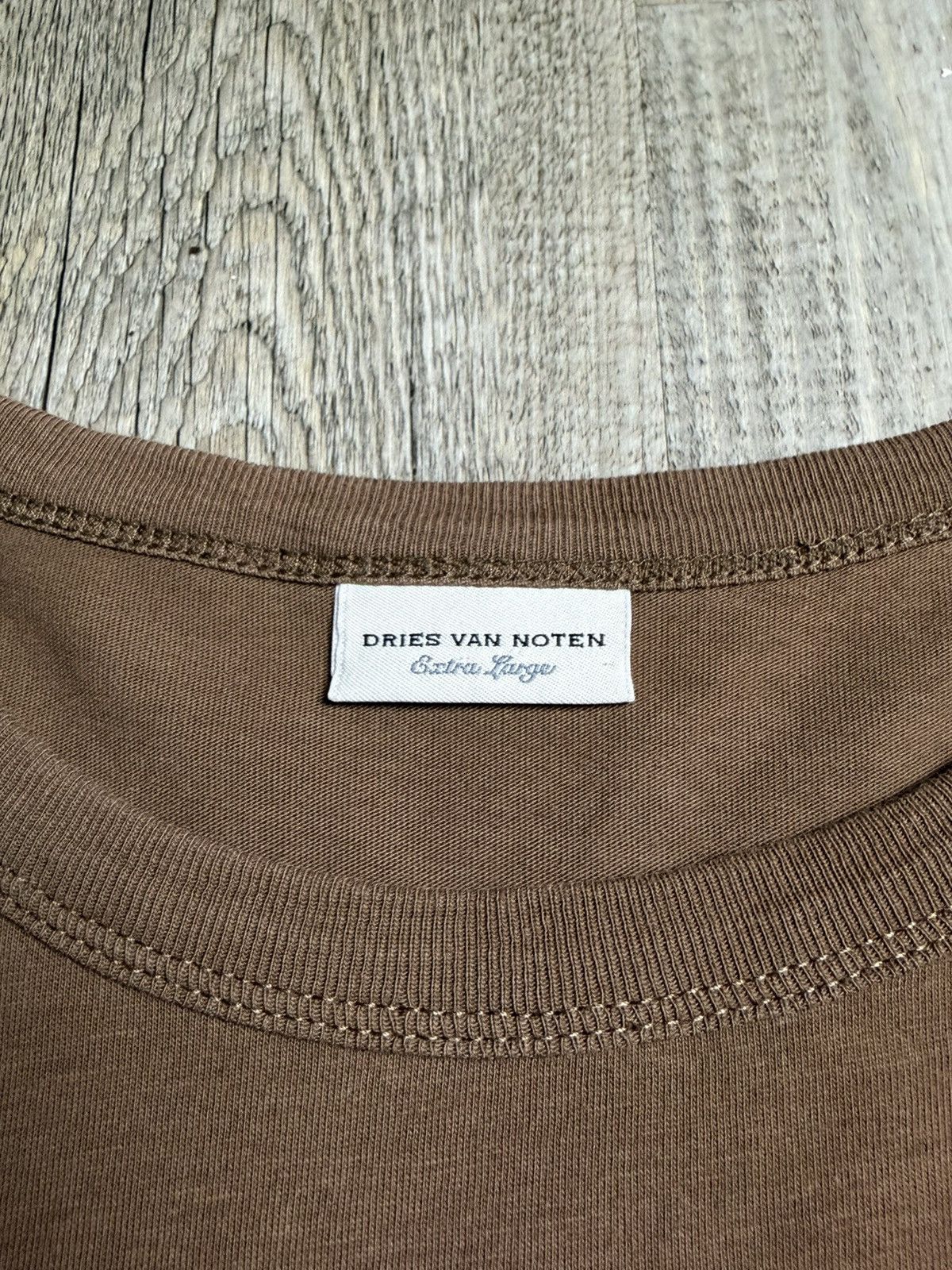 Dries Van Noten Dries Van Noten valley mills logo Short Sleeve t-shirt Size US M / EU 48-50 / 2 - 5 Thumbnail