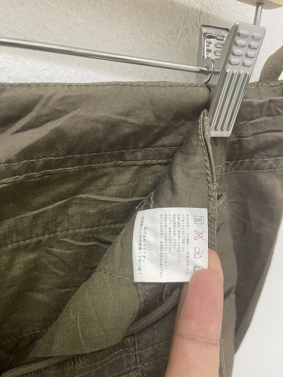 If Six Was Nine Rare BACK NUMBER Cargo Military 2 Ways Pant Size US 31 - 11 Thumbnail