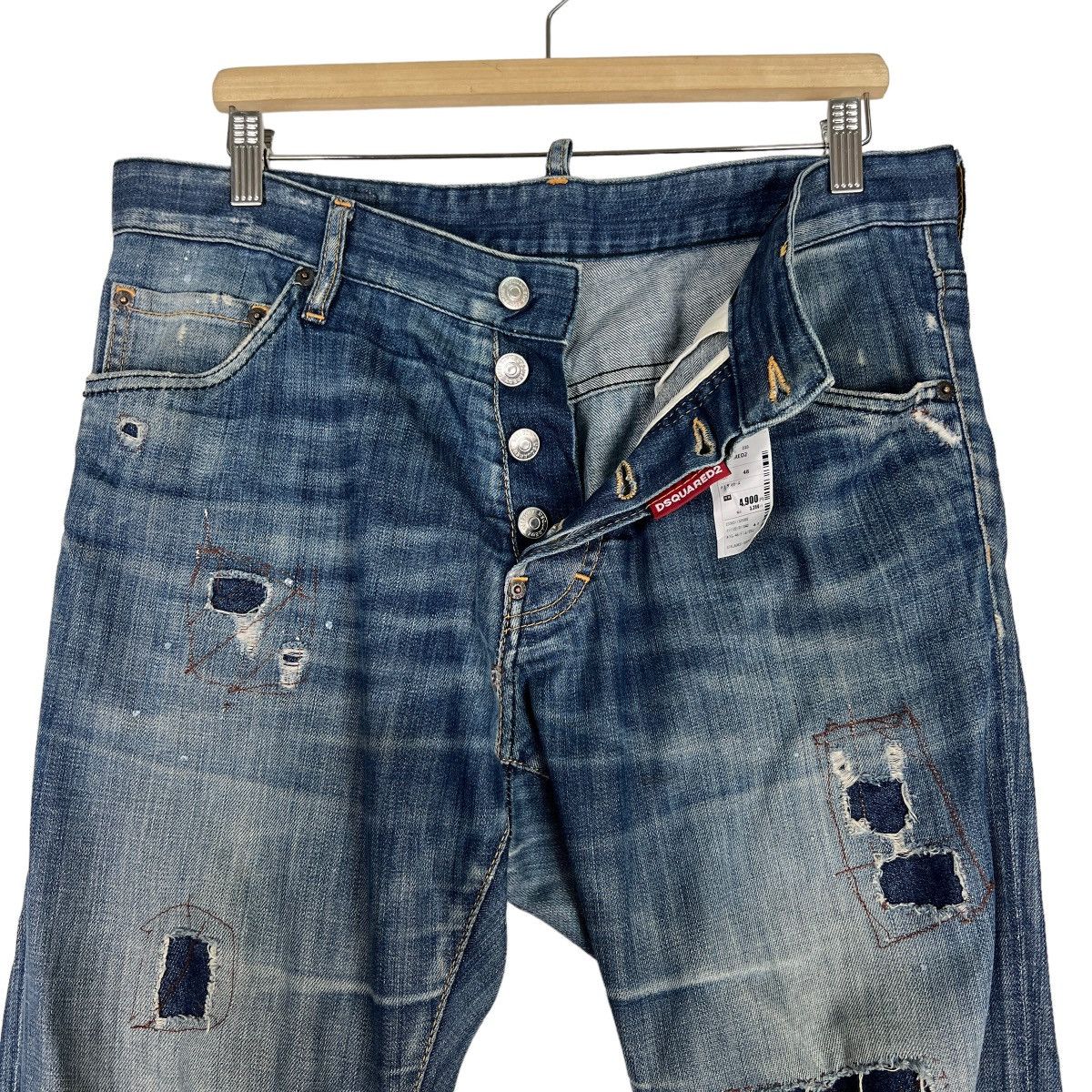 Dsquared2 🔥 DSQUARED2 DISTRESSED DYED Size US 34 / EU 50 - 12 Thumbnail