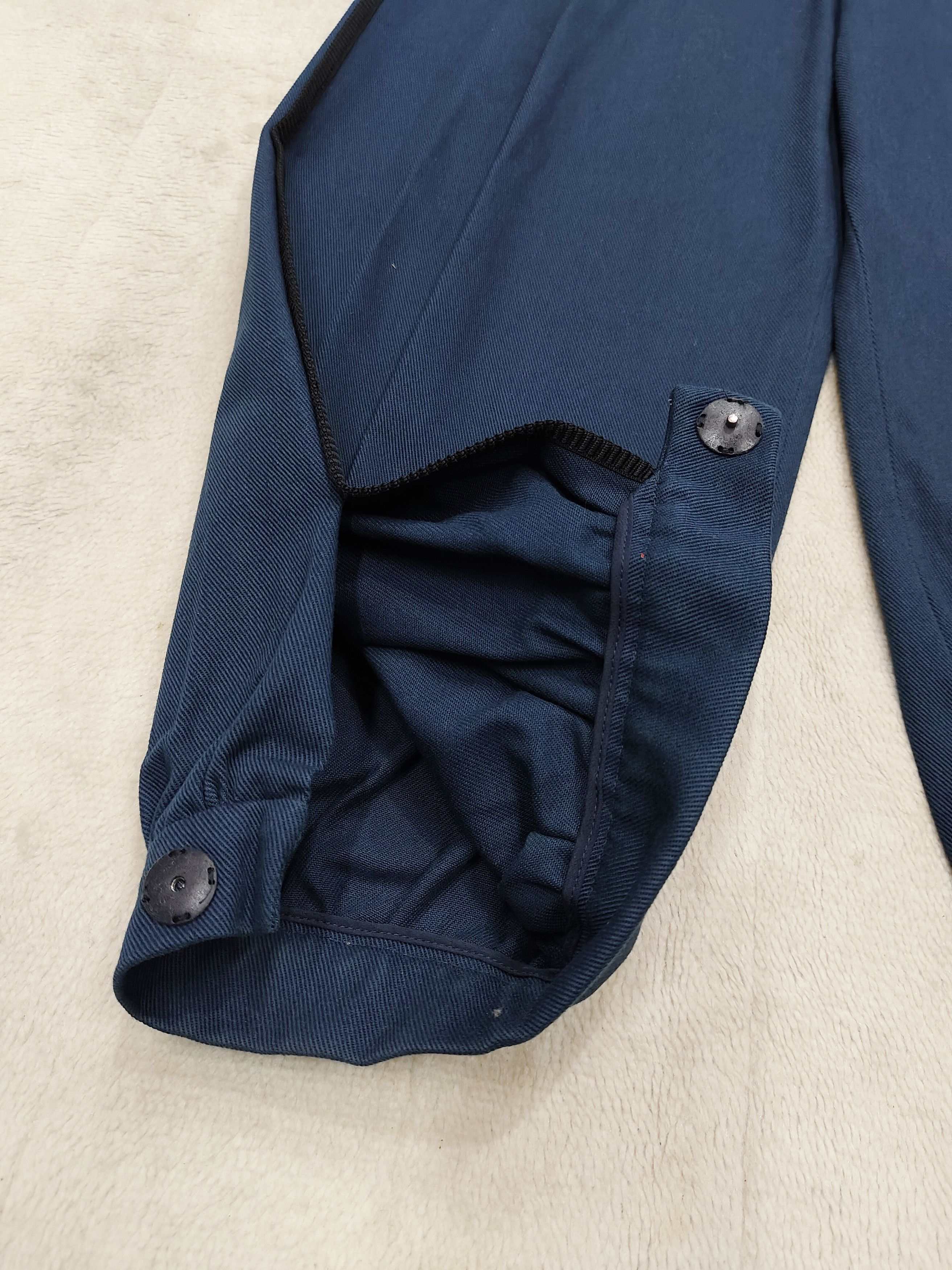 Fendi FENDI- Tailored Cuff Ankle Balloon Cropped Pleated Trousers Size 29" - 4 Thumbnail