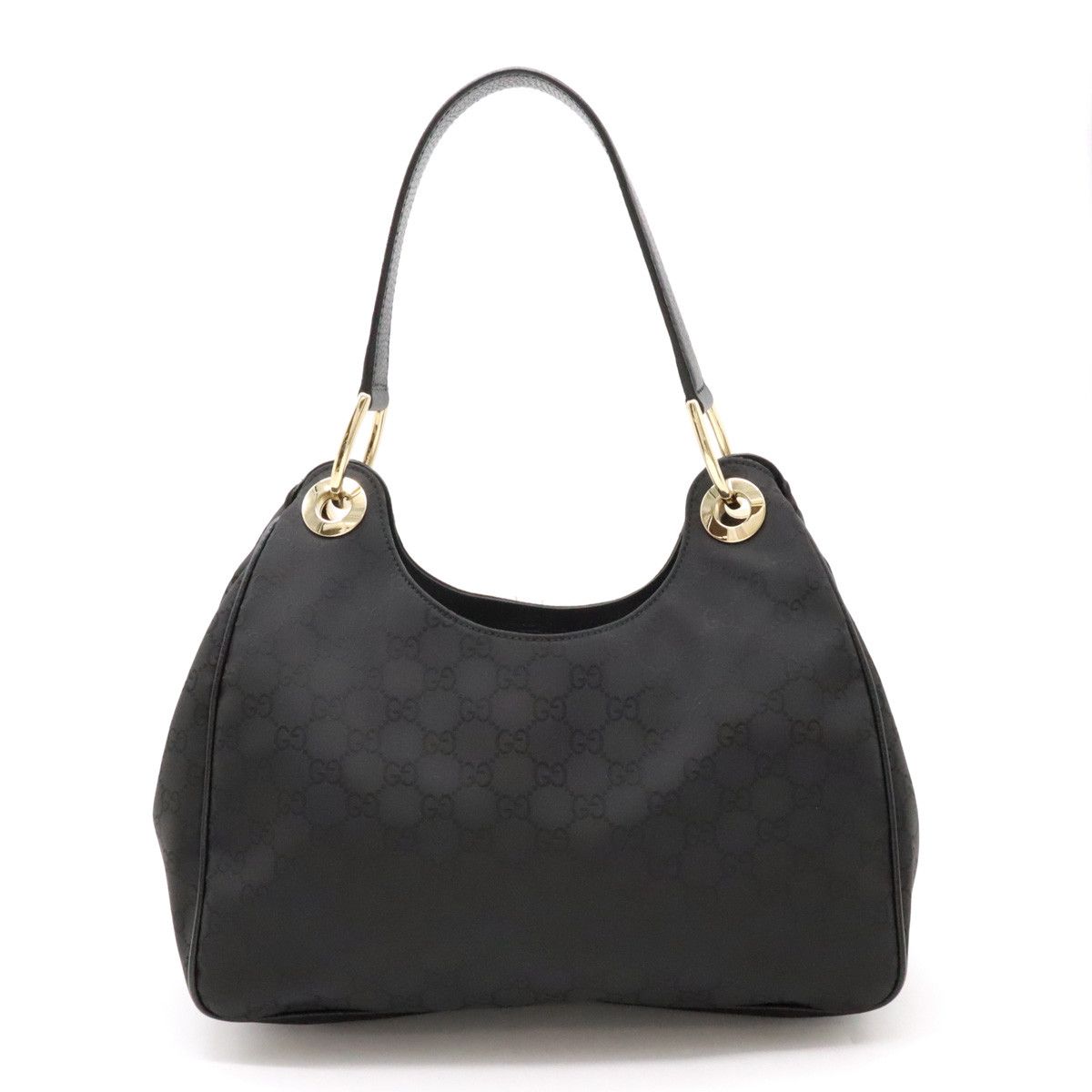 Gucci Gucci Gucci Nylon/Leather GG Shoulder Bag 257265 Canvas Shoulder Bag 257265 in Great Condition Size ONE SIZE - 1 Thumbnail