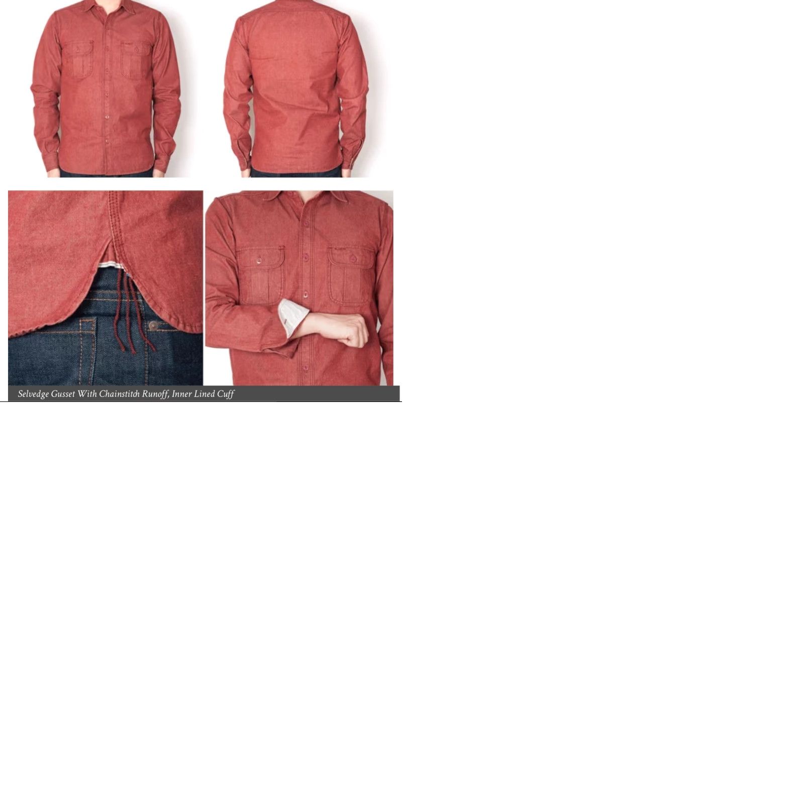 Vintage Naked & Famous Unbranded Shirt Mens Small Solid Denim Button-Up with Pockets Size US S / EU 44-46 / 1 - 10 Thumbnail