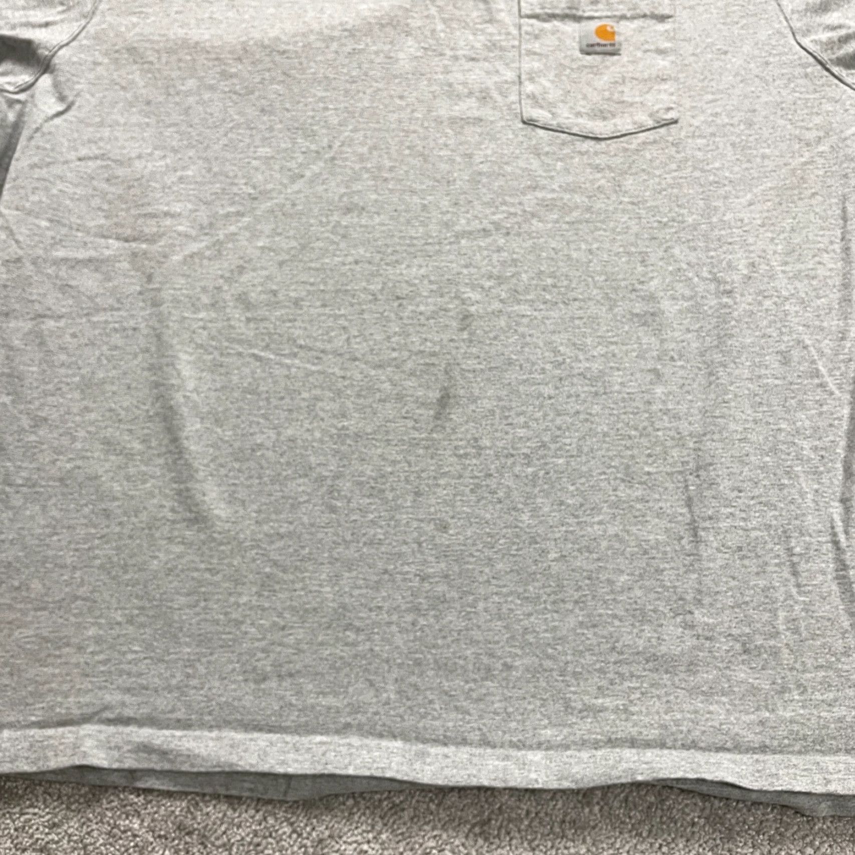 Carhartt VINTAGE Carhartt K87 Original Fit T-Shirt Men 3XL Gray Crew Neck Short Sleeve Pocket Tee Size US XXL / EU 58 / 5 - 6 Thumbnail