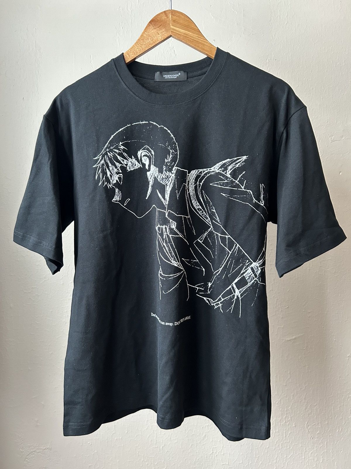 Undercover FW21 Undercover/Evangelion “Don't Run Away” Shinji Tee 