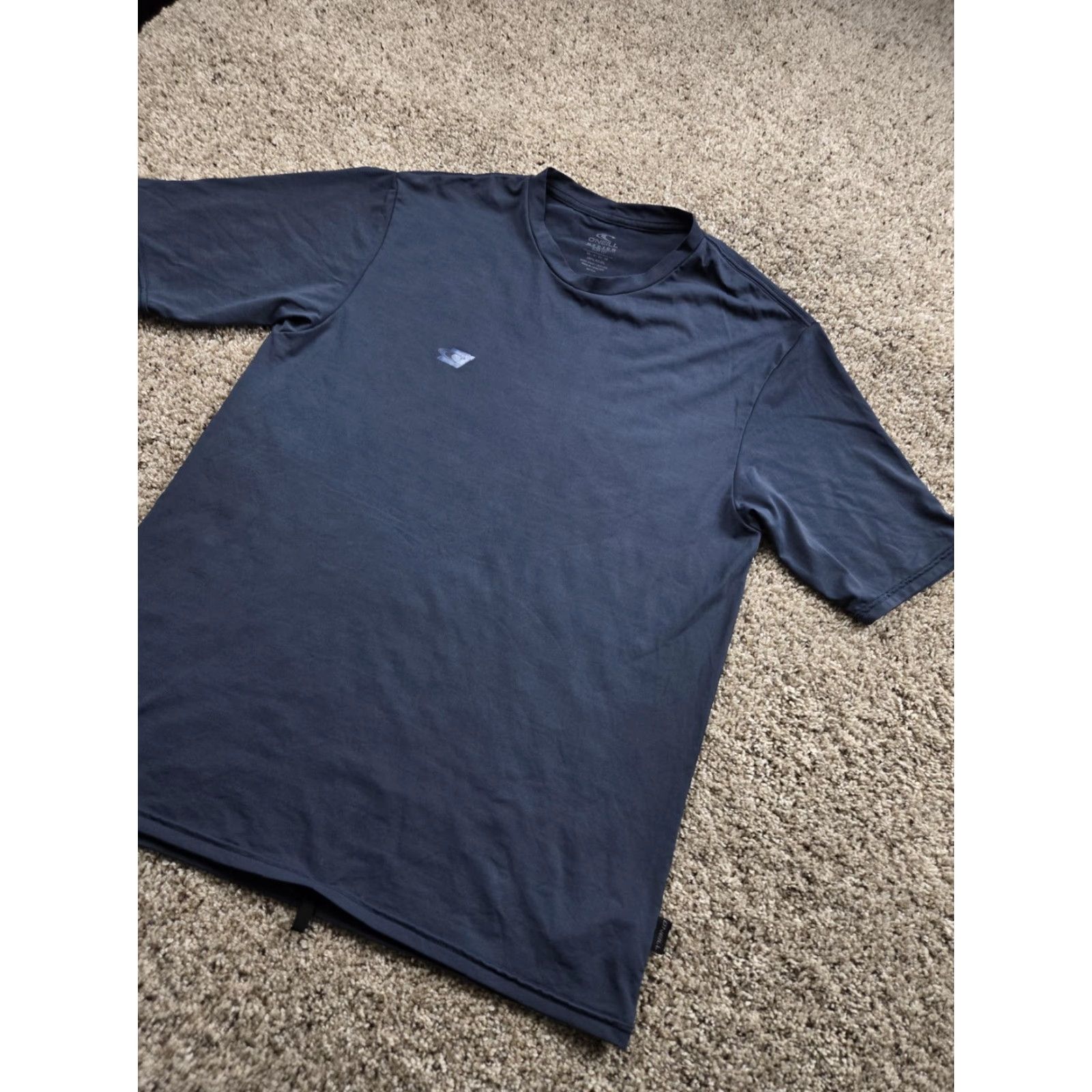 O'Neill O'Neill Swim Shirt Mens M UPF 40+ Nylon Slim Fit Short Sleeve Crew Neck T-Shirt Blue Outdoor Activewear Beach/Merchandising? Size US M / EU 48-50 / 2 - 2 Thumbnail