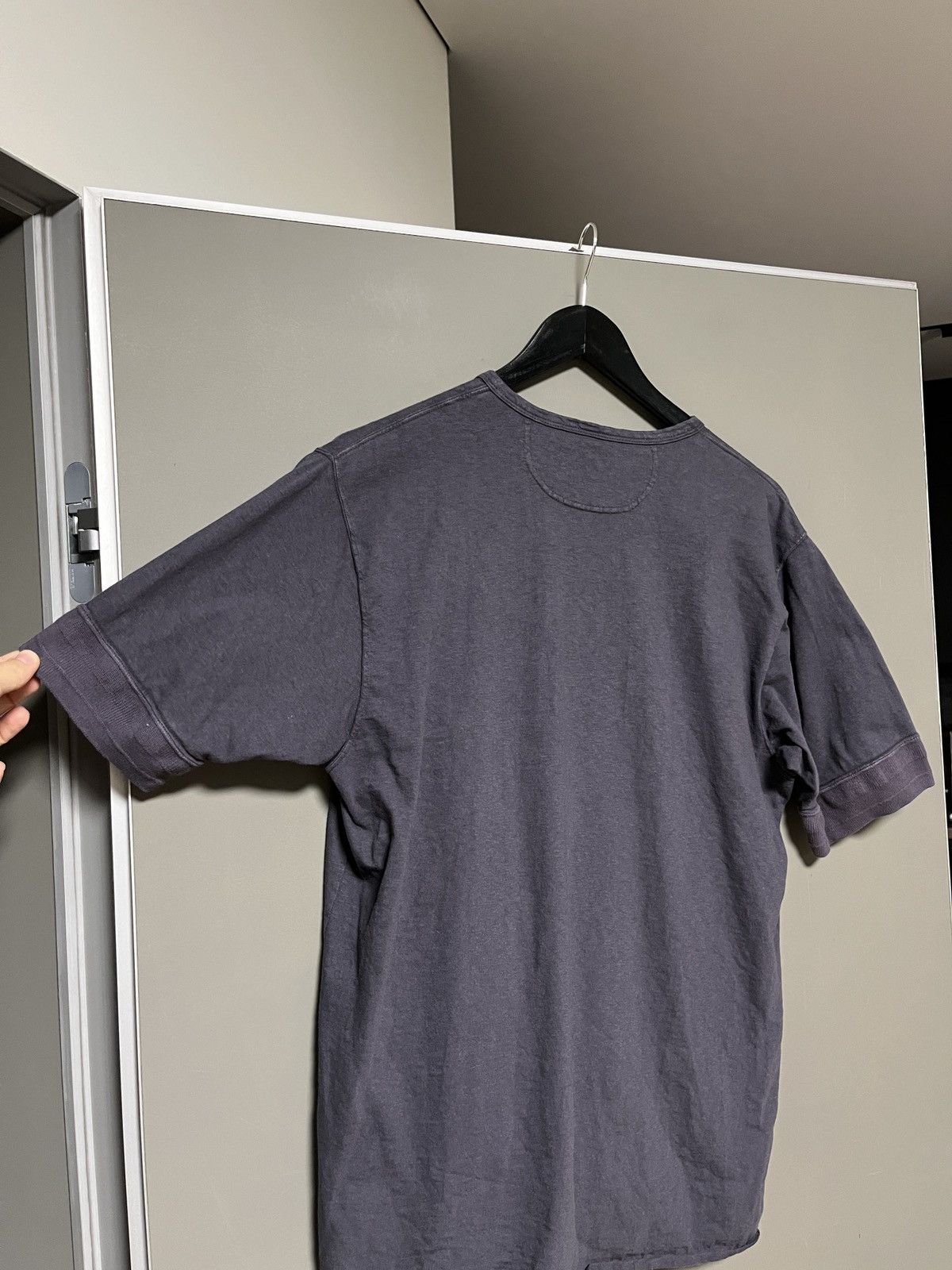 Freewheelers Freewheelers Power Wear Henley Navy/Purple T-shirt Size US L / EU 52-54 / 3 - 14 Thumbnail