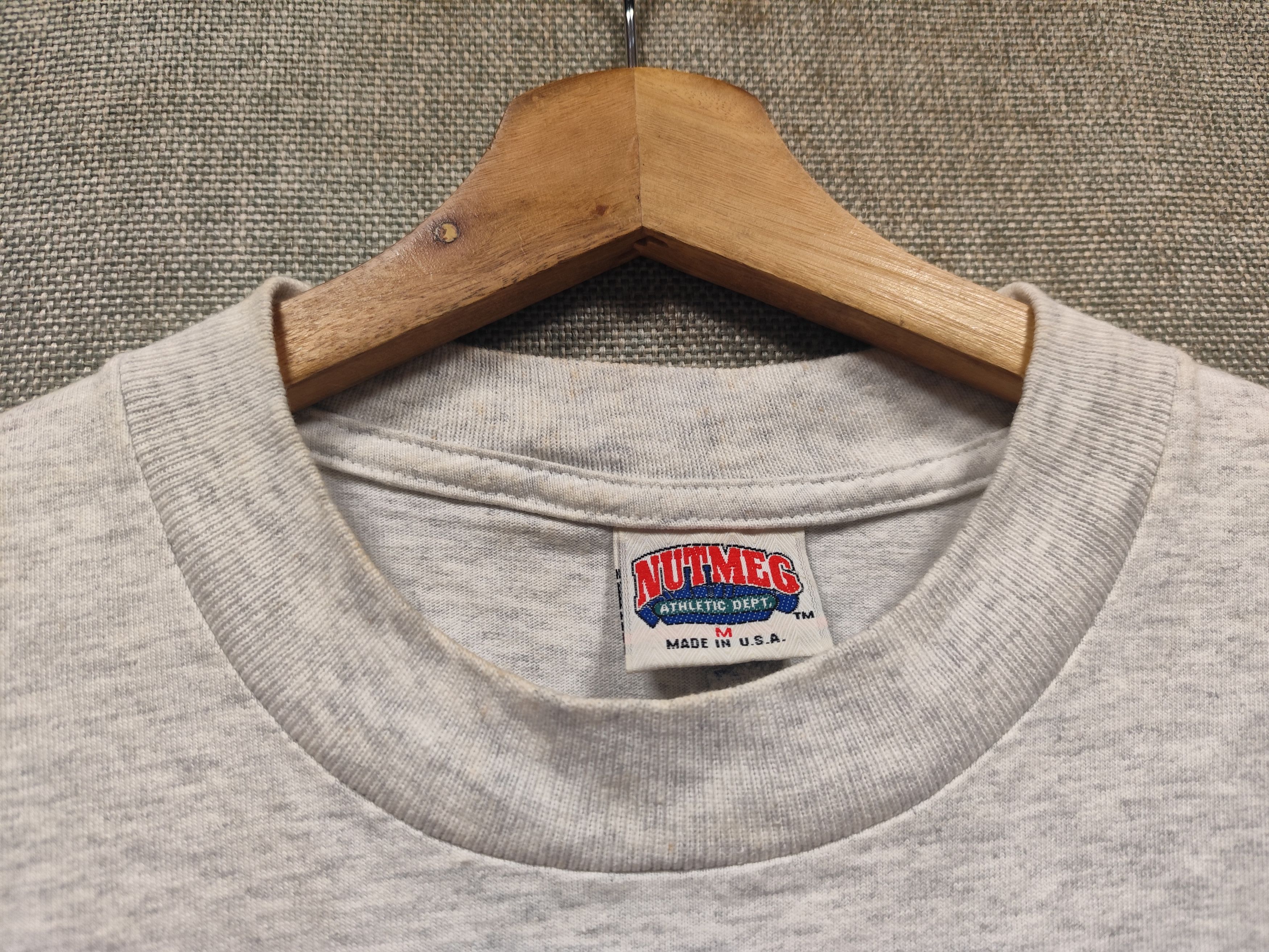 Nutmeg × Vintage vintage 90s t shirt havard logo embroidery Size US M / EU 48-50 / 2 - 5 Thumbnail