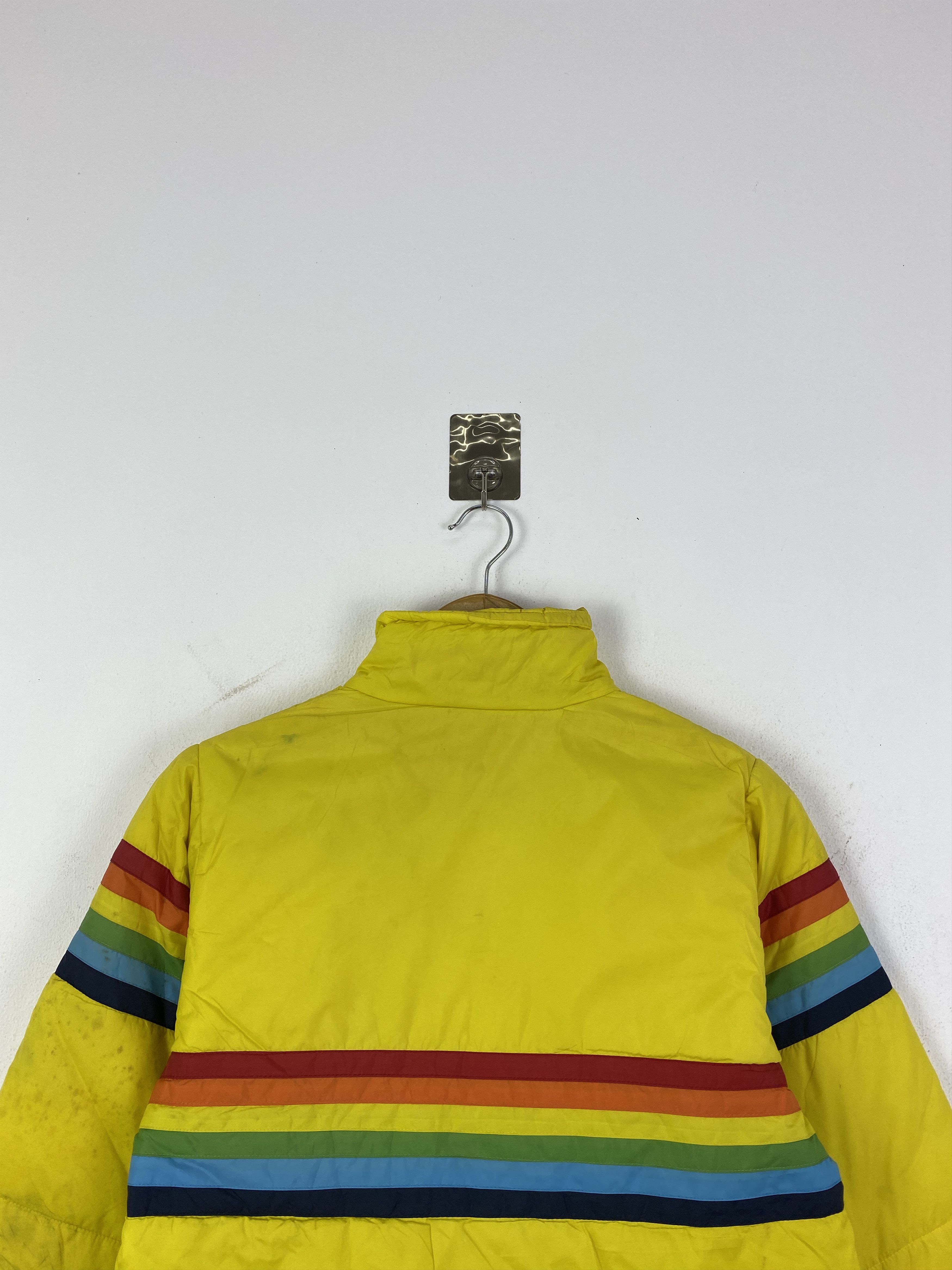 Japanese Brand Vintage 80s Rainbow Puffer Jacket J0100 Size US M / EU 48-50 / 2 - 4 Thumbnail
