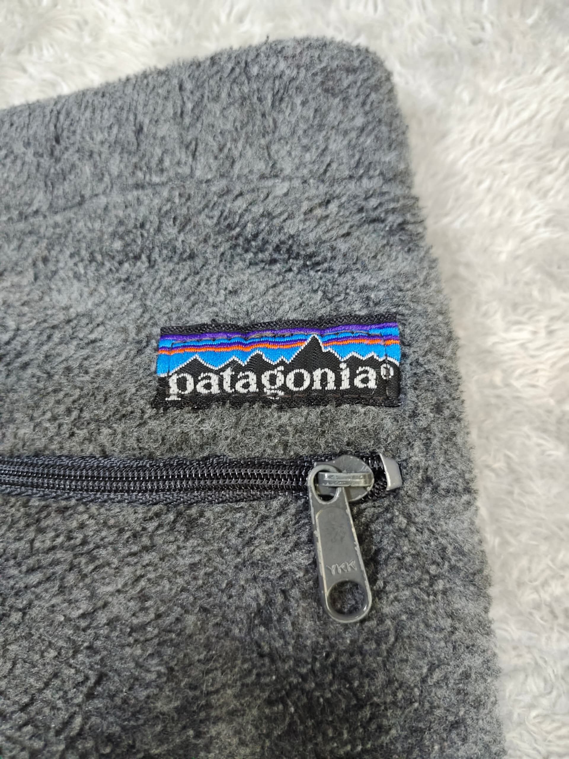 Patagonia Patagonia Synchilla Fleece Pants, Heather Grey USA Made Size 32" / US 10 / IT 46 - 8 Thumbnail