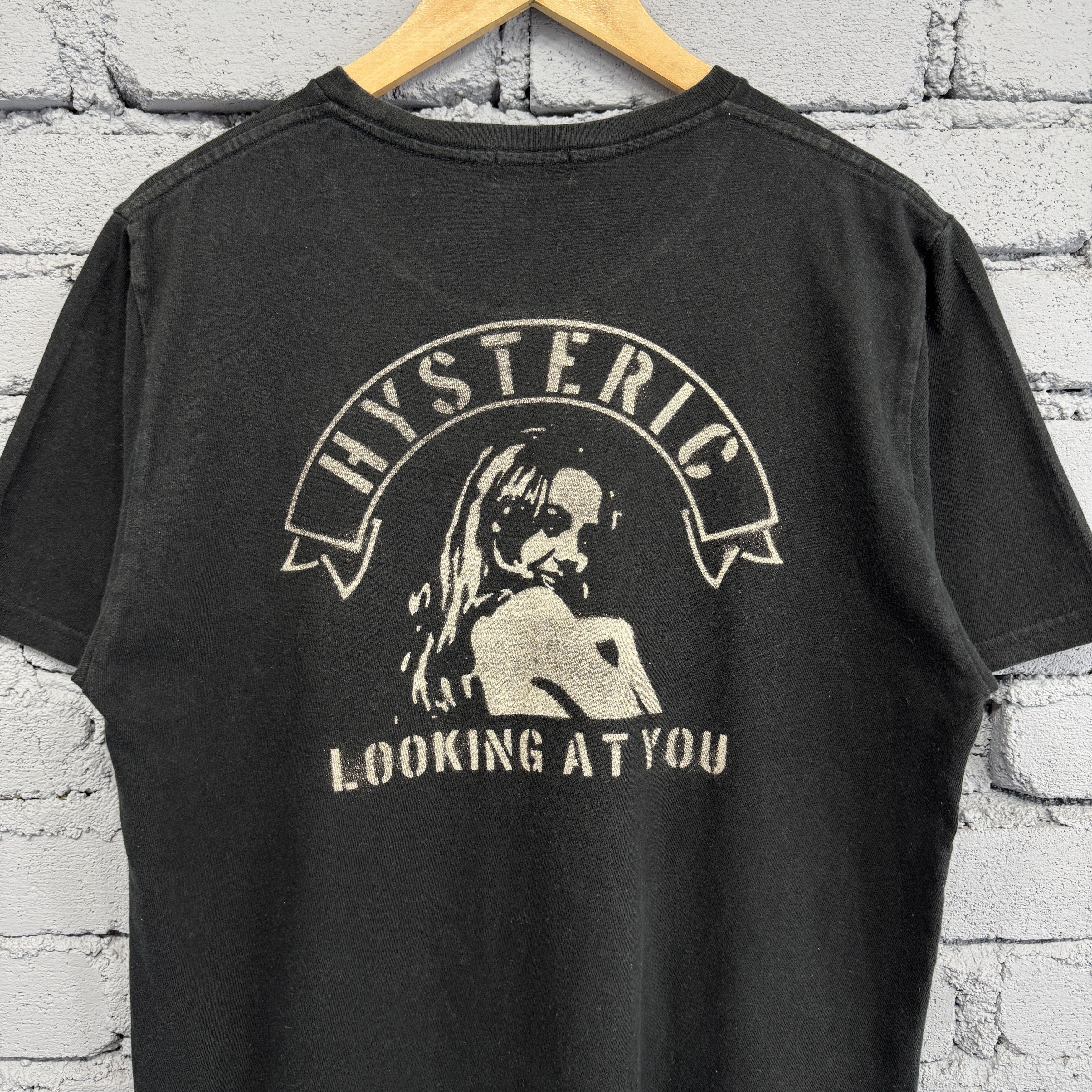 Hysteric Glamour Rare Vintage Hysteric Glamor Looking At You Tshirt Size US L / EU 52-54 / 3 - 5 Thumbnail
