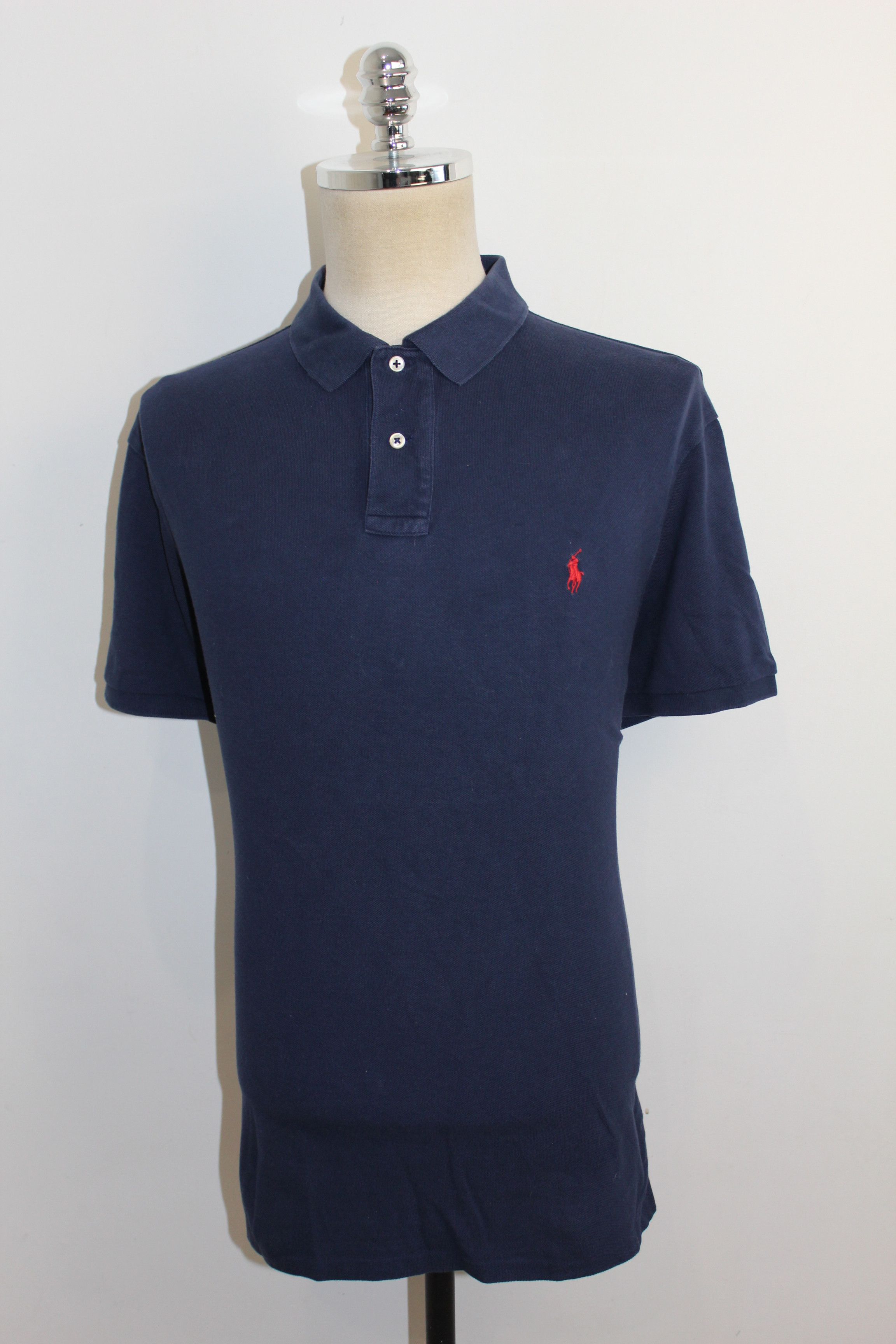 Polo Ralph Lauren RALPH LAUREN Polo Short Sleeve Blue Polo Shirt Size US XXL / EU 58 / 5 - 2 Thumbnail
