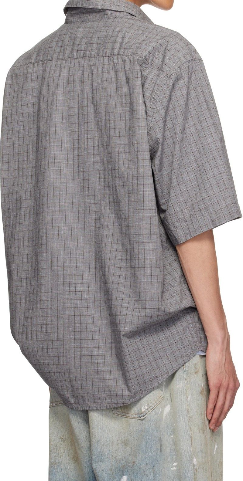 Acne Studios Acne Studios grey button up shirt Size US S / EU 44-46 / 1 - 7 Thumbnail