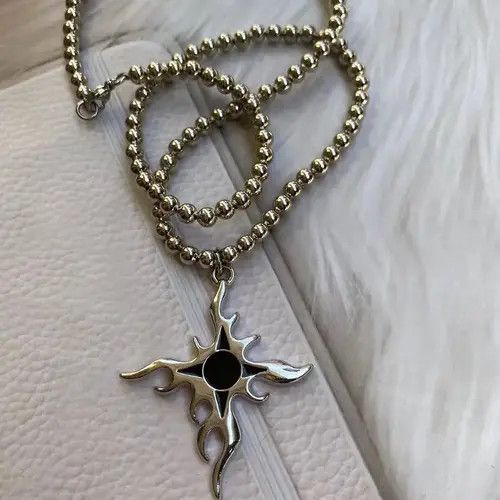 Jewelry Megumi x Ayako Star Sun Flare Stainless Steel Necklace Size ONE SIZE - 6 Thumbnail