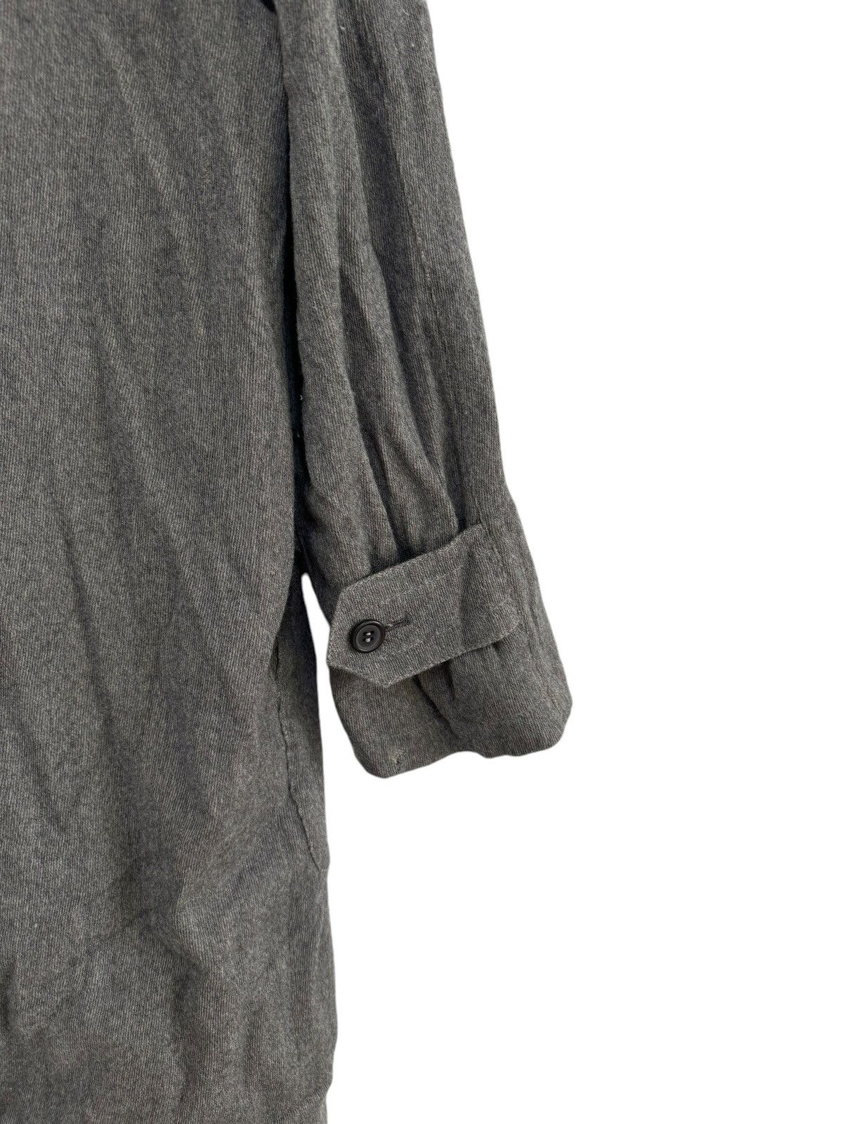 Celine × Designer × Vintage CELINE PARIS WOOL LONG JACKET ZIPPER UP Size US L / EU 52-54 / 3 - 6 Thumbnail