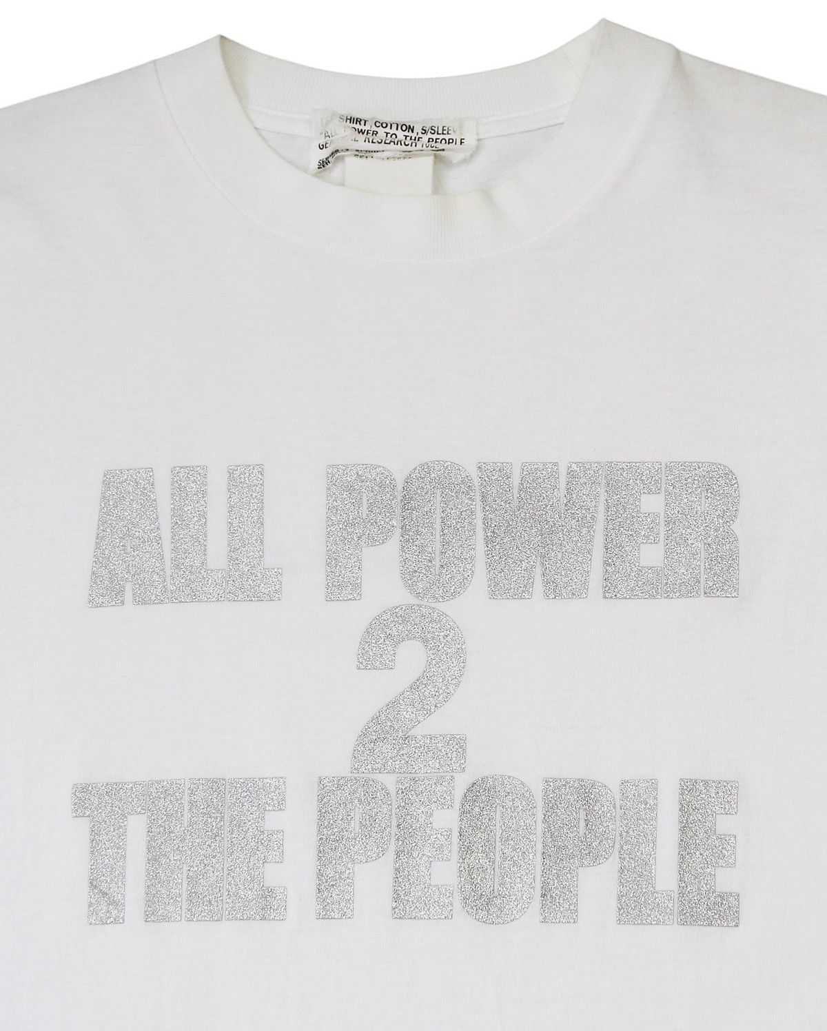 General Research SS2002 GENERAL RESEARCH “ALL POWER TO THE PEOPLE” TEE Size US M / EU 48-50 / 2 - 2 Thumbnail