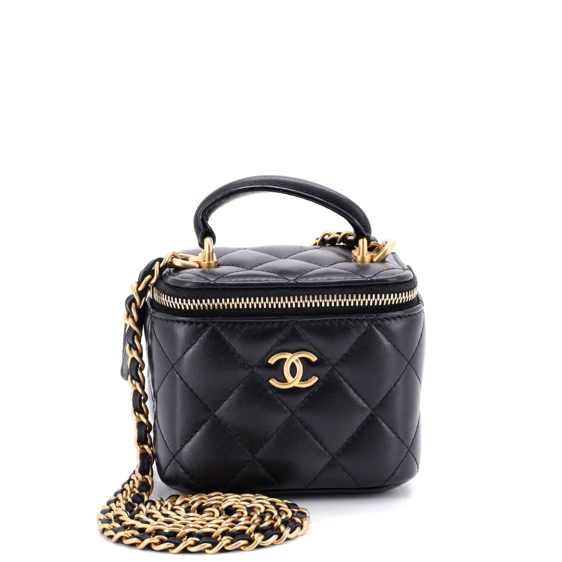 Chanel Classic Top Handle Vanity Case with Chain Size ONE SIZE - 1 Thumbnail
