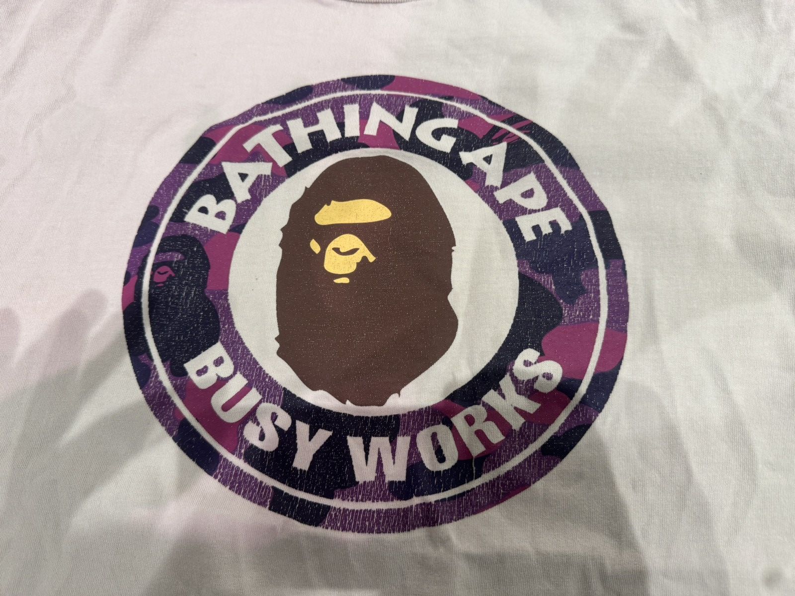 Bape Busy Works Tee Size US L / EU 52-54 / 3 - 2 Thumbnail