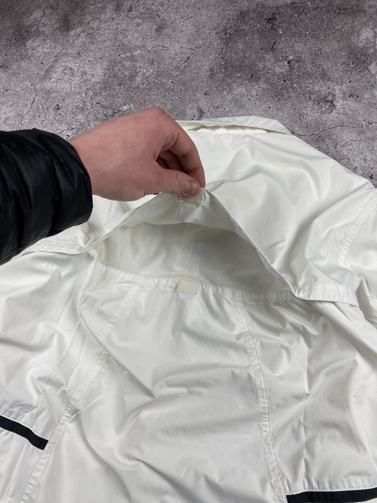 Nike × Vintage 90’s NIKE TEAM COURT RETRO SWOOSH LOGO Y2K TRACK JACKET Size US XL / EU 56 / 4 - 11 Thumbnail