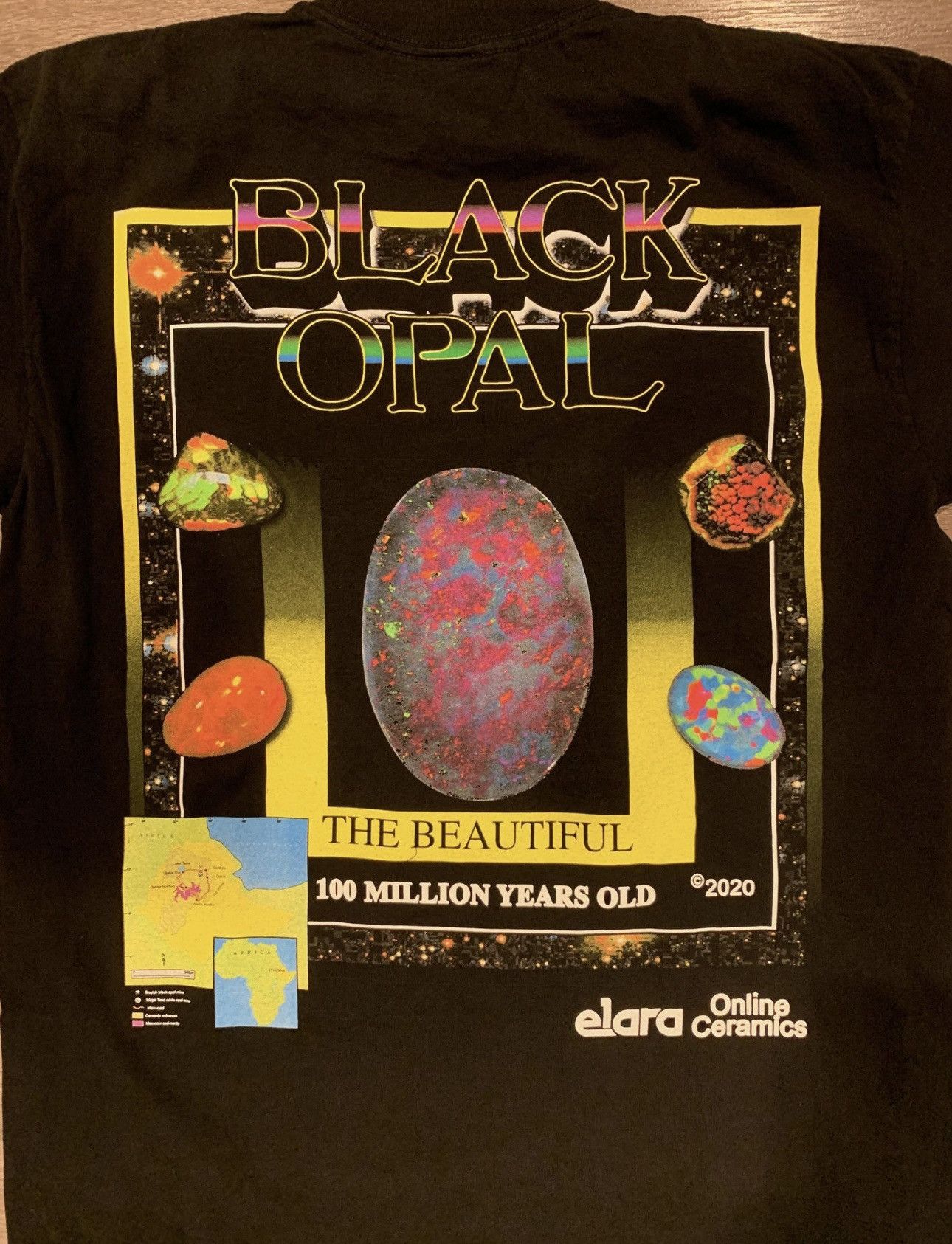 Online Ceramics Uncut Gems Online Ceramics Black Opal Tee Size US S / EU 44-46 / 1 - 4 Thumbnail