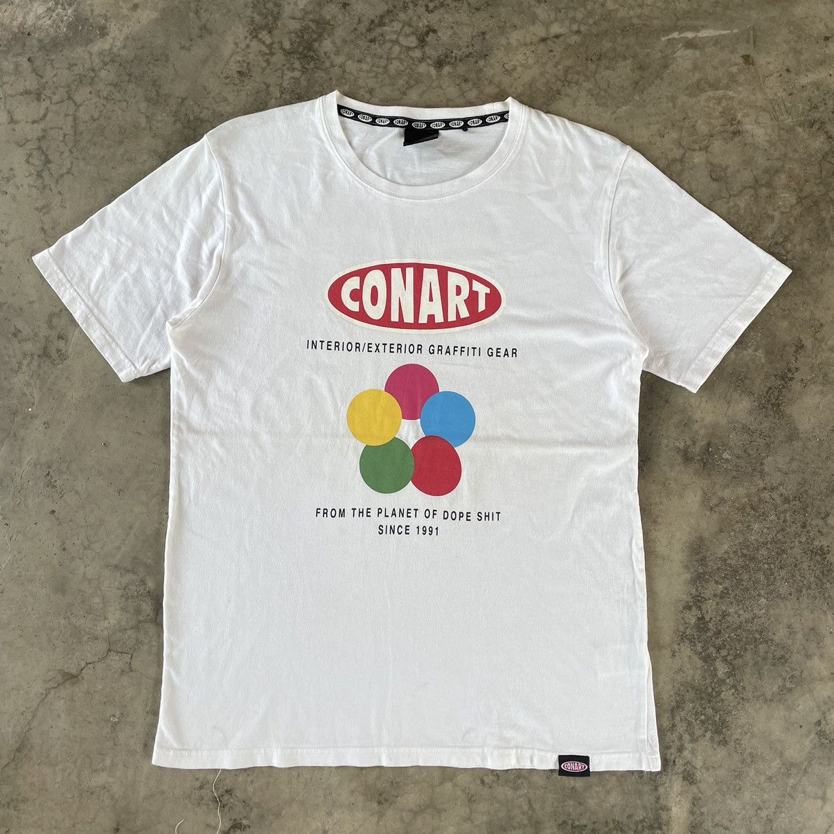 Rap Tees × Vintage 🔥Rare🔥Vintage CONART OG Box Logo Dope Shit Rappers Brand Tee Size US L / EU 52-54 / 3 - 1 Thumbnail
