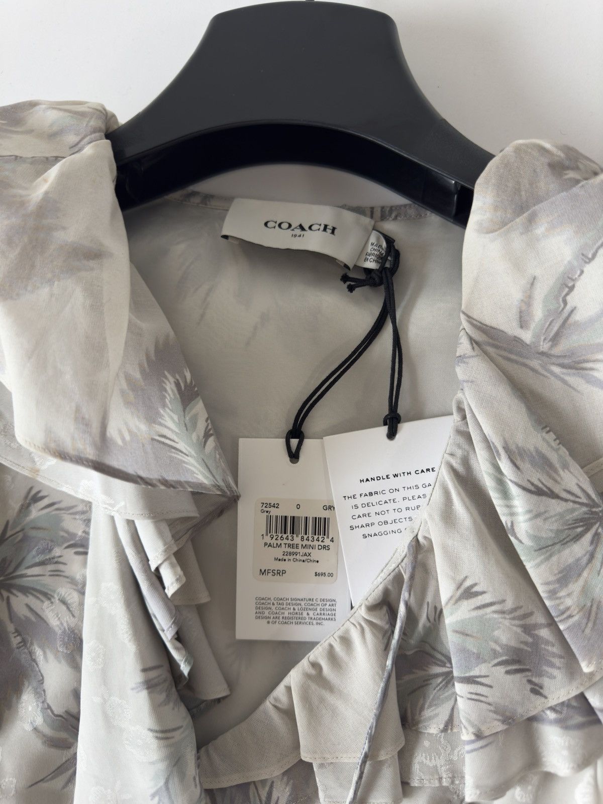 Coach Coach Spring 19 Runway Dress Size XS / US 0-2 / IT 36-38 - 4 Thumbnail