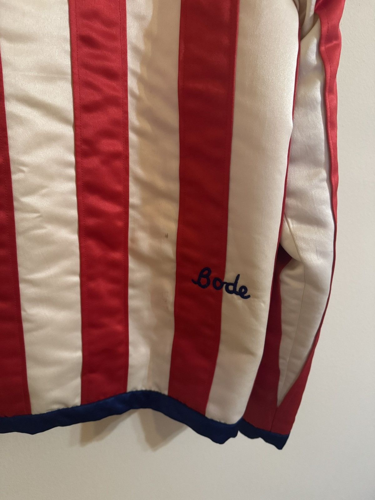 Bode Bode American Flag Jacket Red White Blue Stars Striped L XL Size US L / EU 52-54 / 3 - 14 Thumbnail