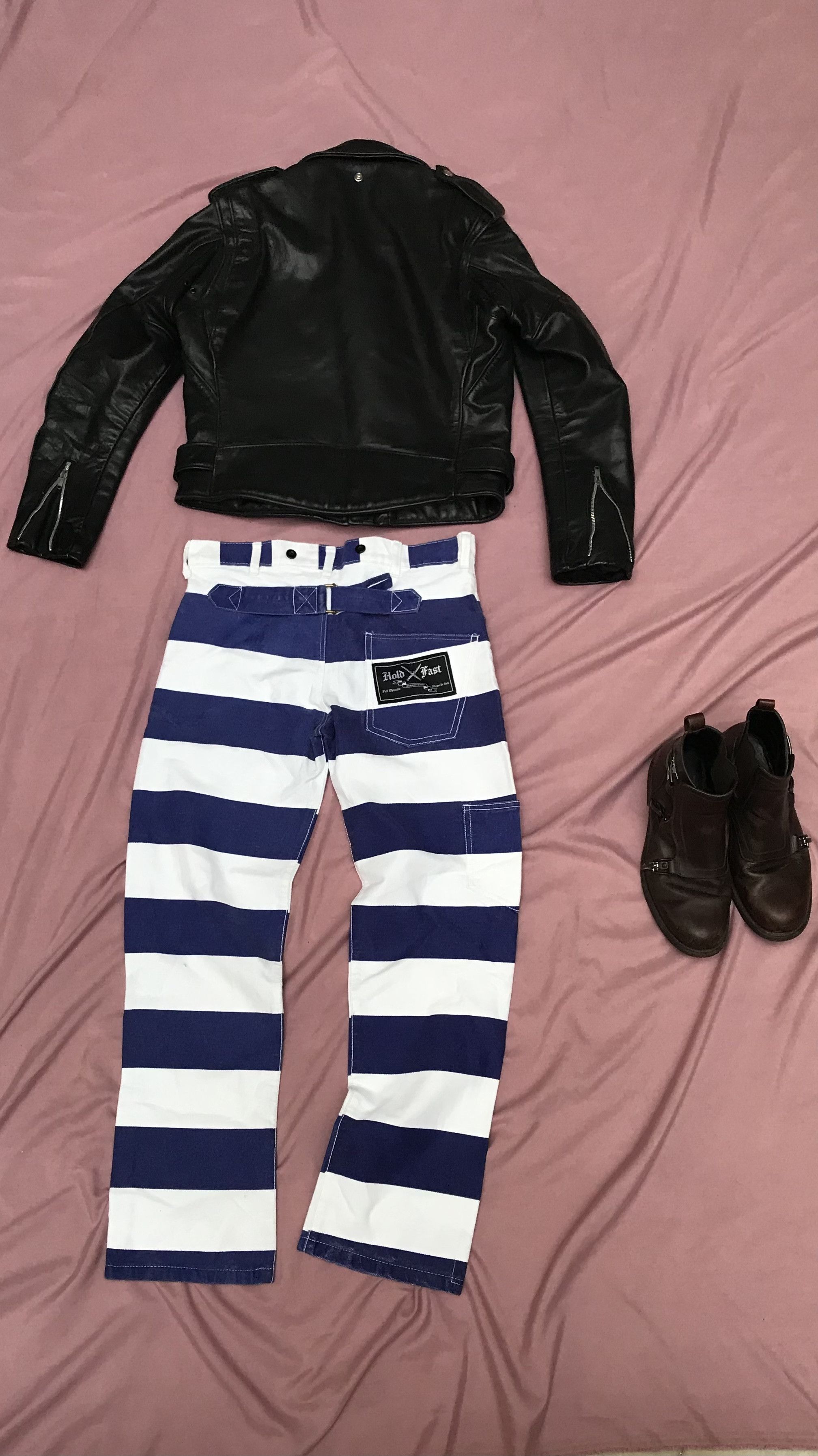 Schott SCHOTT NYC made in USA black leather perfecto nwot condition Size US S / EU 44-46 / 1 - 8 Thumbnail