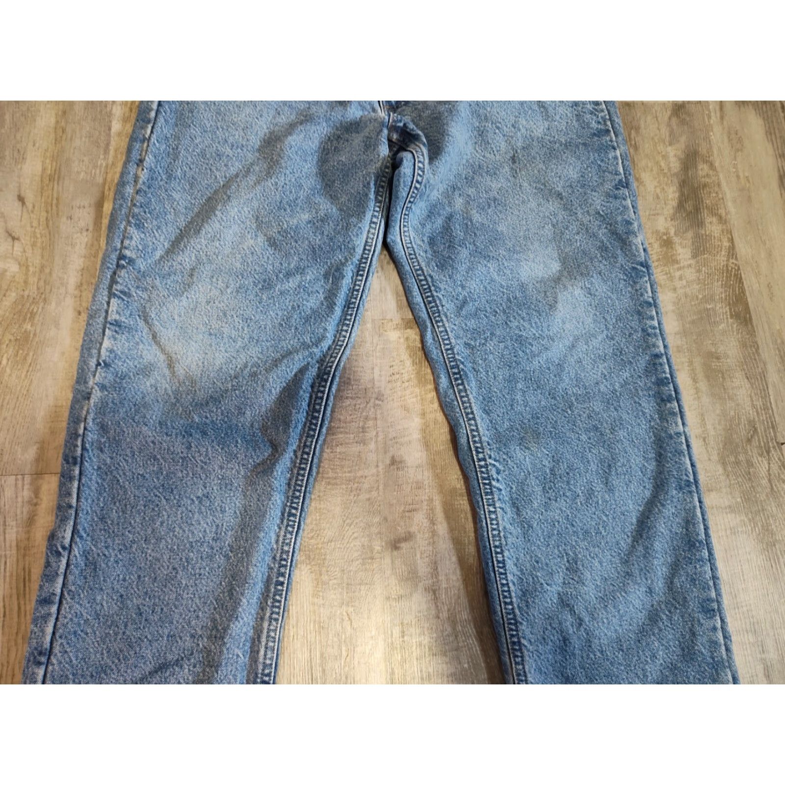 Carhartt VINTAGE Carhartt Jeans Mens 36x32 Flannel Lined Distressed Work Wear USA B21DST Size US 36 / EU 52 - 4 Thumbnail