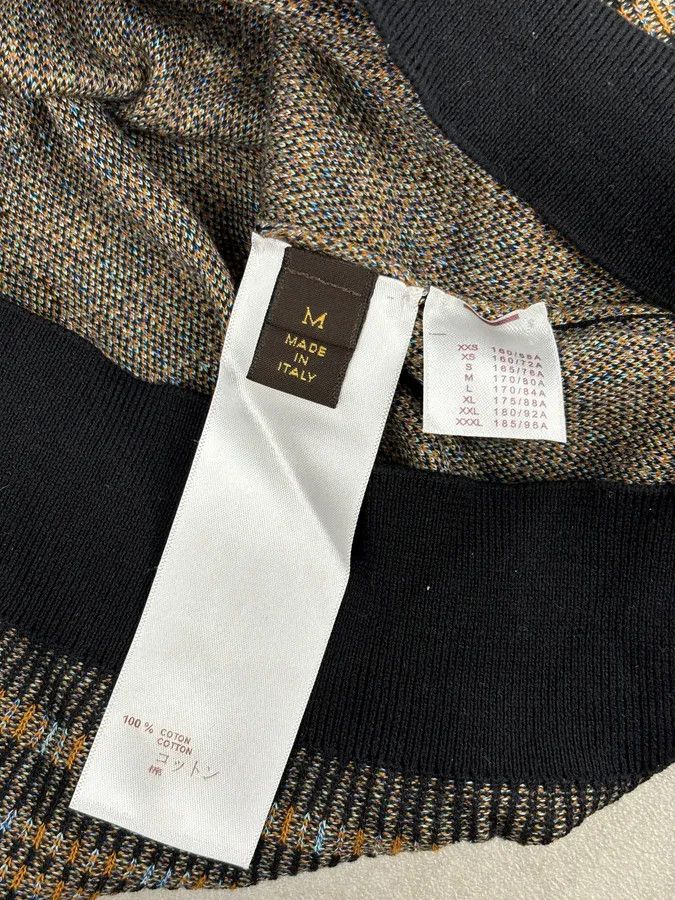 Louis Vuitton Louis Vuitton Checkered Striped Classy Sweater Size US M / EU 48-50 / 2 - 10 Thumbnail