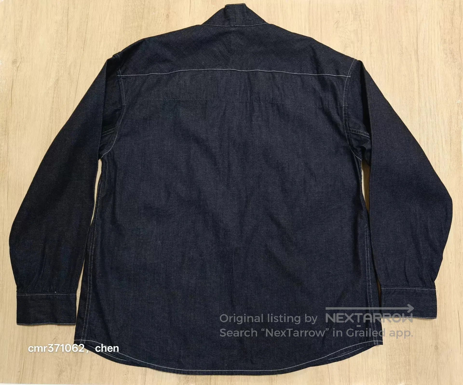 Visvim Blue Denim Long Sleeve Jacket. Size US L / EU 52-54 / 3 - 7 Thumbnail