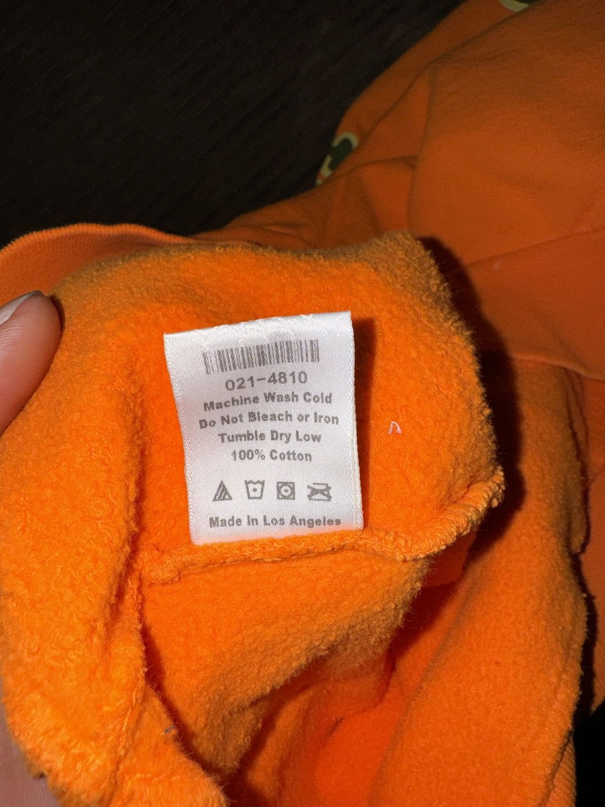 Sp5der Sp5der Beluga Hoodie Orange Size US L / EU 52-54 / 3 - 6 Thumbnail