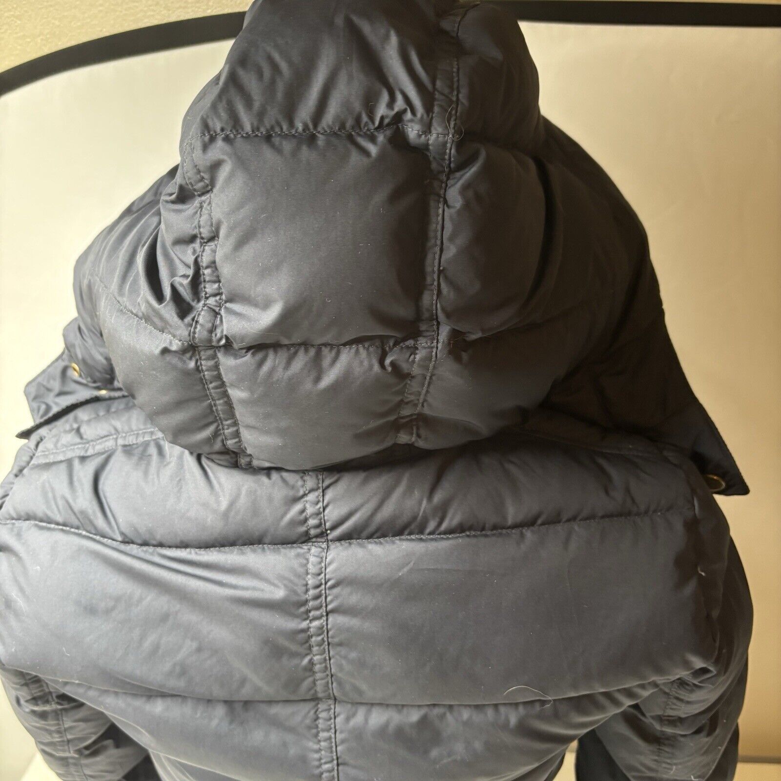 Burberry Burberry Brit W's Navy Down Parka Coat XS Size XS / US 0-2 / IT 36-38 - 5 Thumbnail