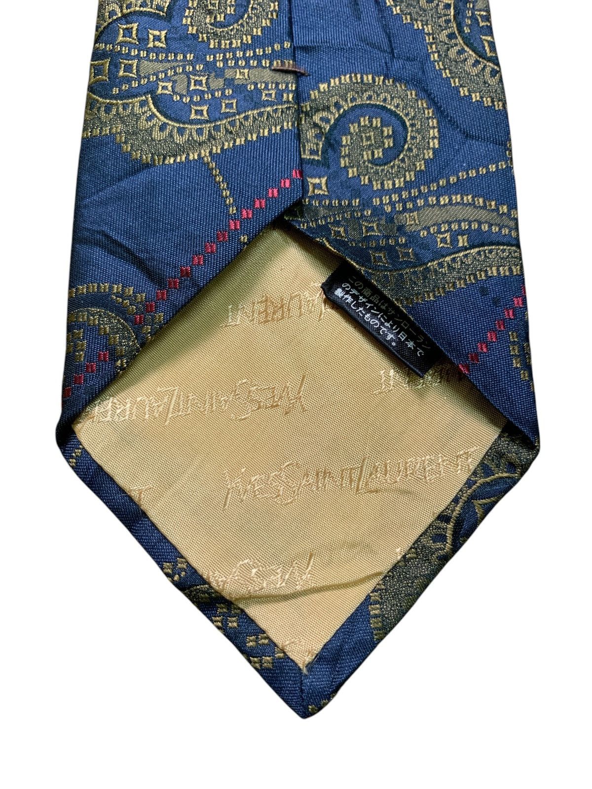 Designer × Vintage × Yves Saint Laurent Rare Design Vintage YvesSaintLaurent Ties Size ONE SIZE - 6 Thumbnail