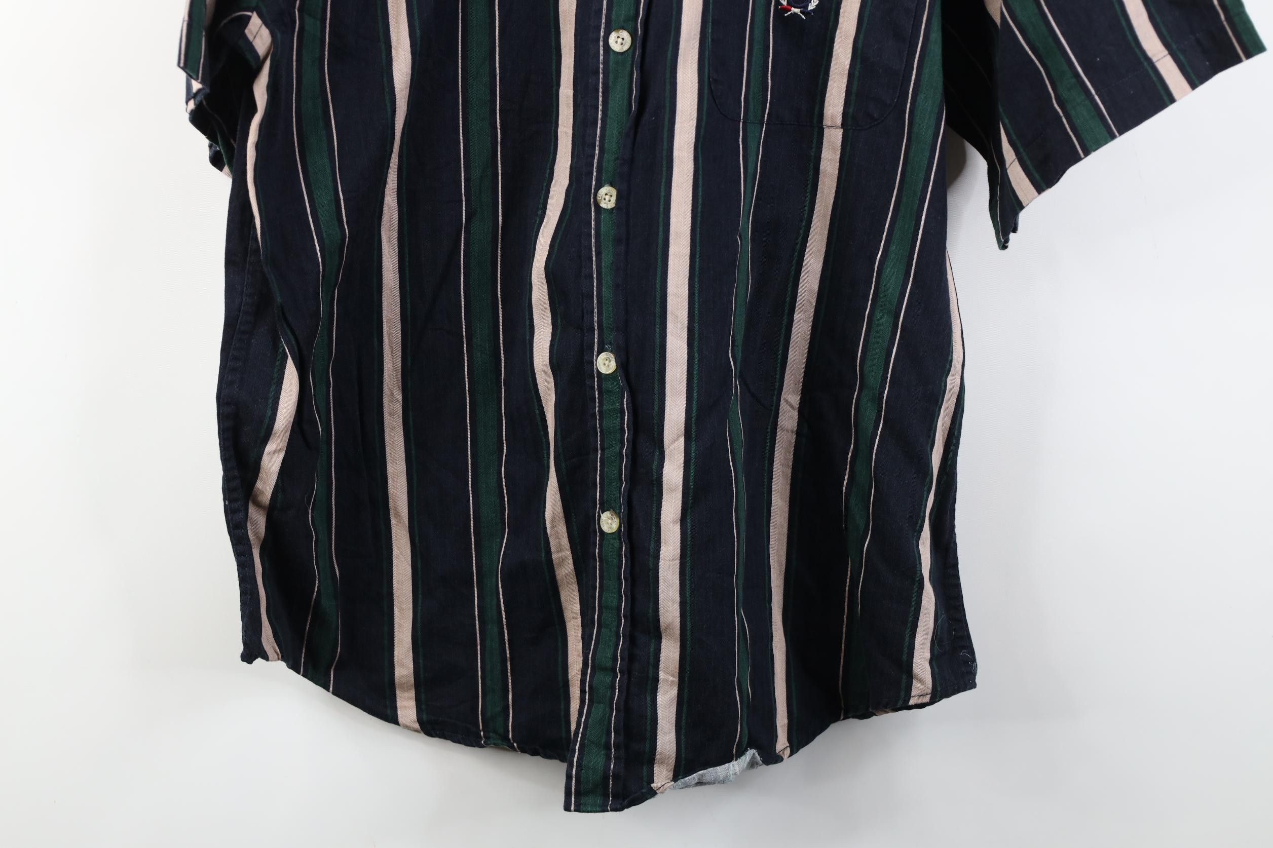 Vintage Vintage 90s Y2K Streetwear Block Collared Button Down Shirt Size US XL / EU 56 / 4 - 3 Thumbnail