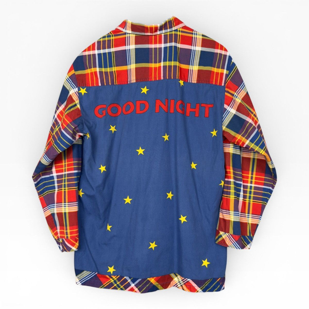 Moschino Moschino Cheap & Chic RARE VTG Shirt Moon Patchwork Japan M Size M / US 6-8 / IT 42-44 - 2 Thumbnail