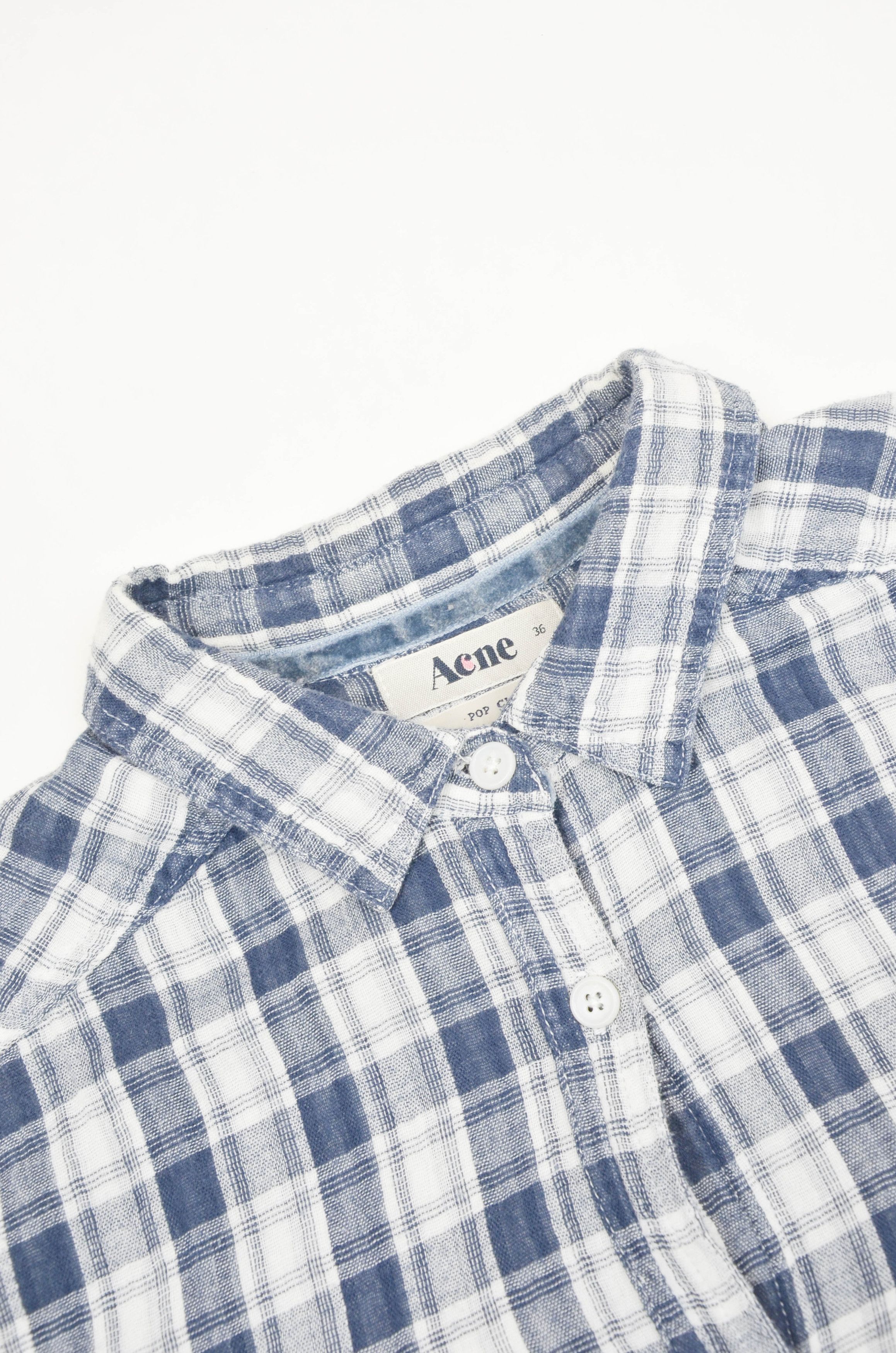Acne Studios Acne Studios “Eden Check” Pop Classics Shirt – Size 36 (S) Size S / US 4 / IT 40 - 4 Thumbnail