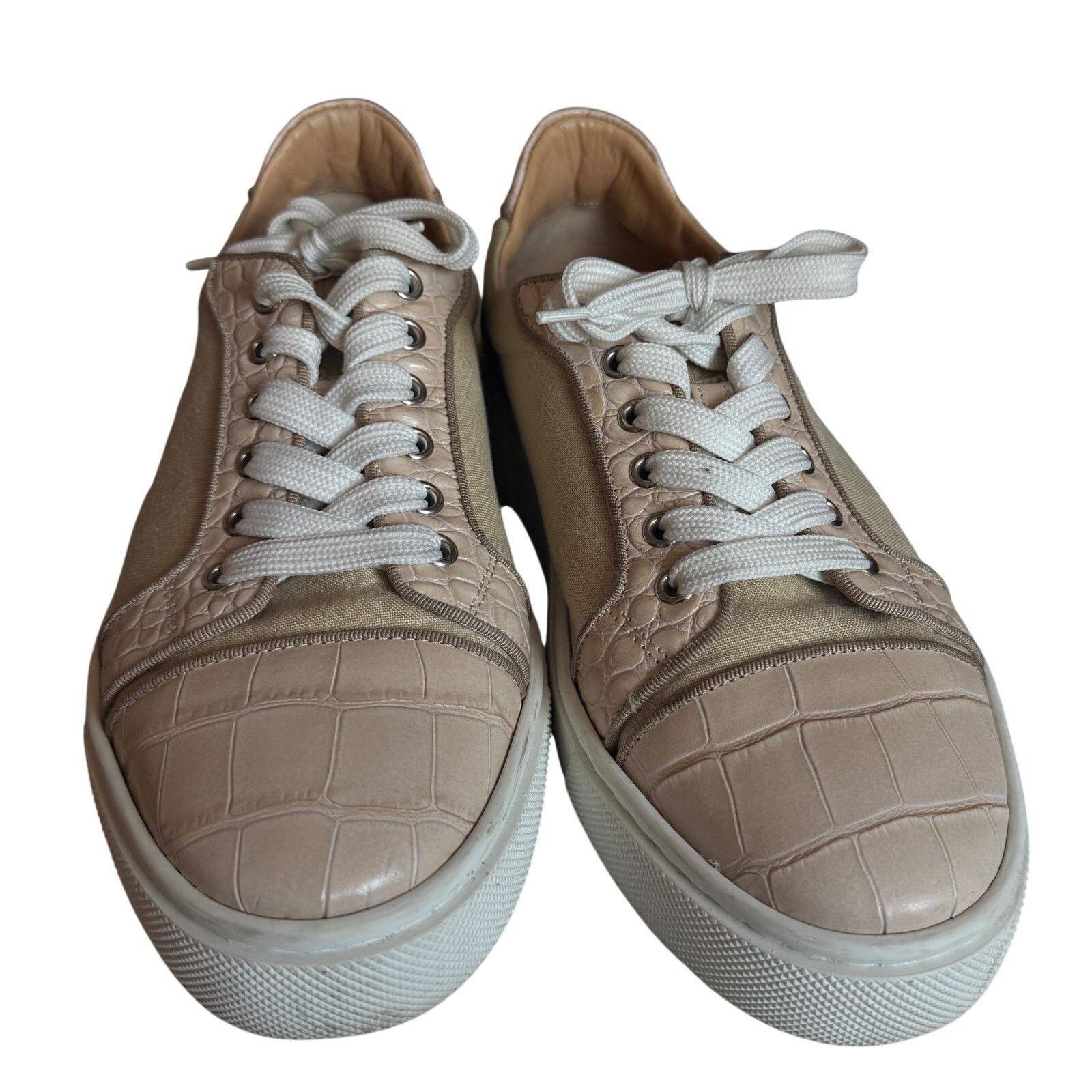 Christian Louboutin Christian Louboutin Pink Vierissima Orlato Flat Sneakers Size US 9 / IT 39 - 2 Thumbnail