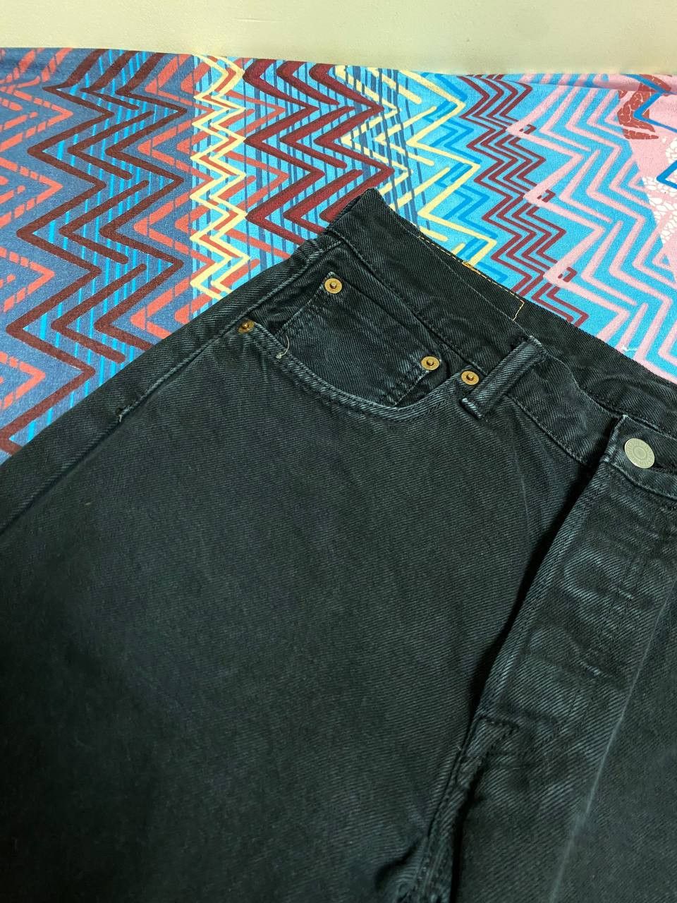 Levi's Y2K Levi's 501 logo jeans pants vintage w30 streetwear Size US 30 / EU 46 - 9 Thumbnail