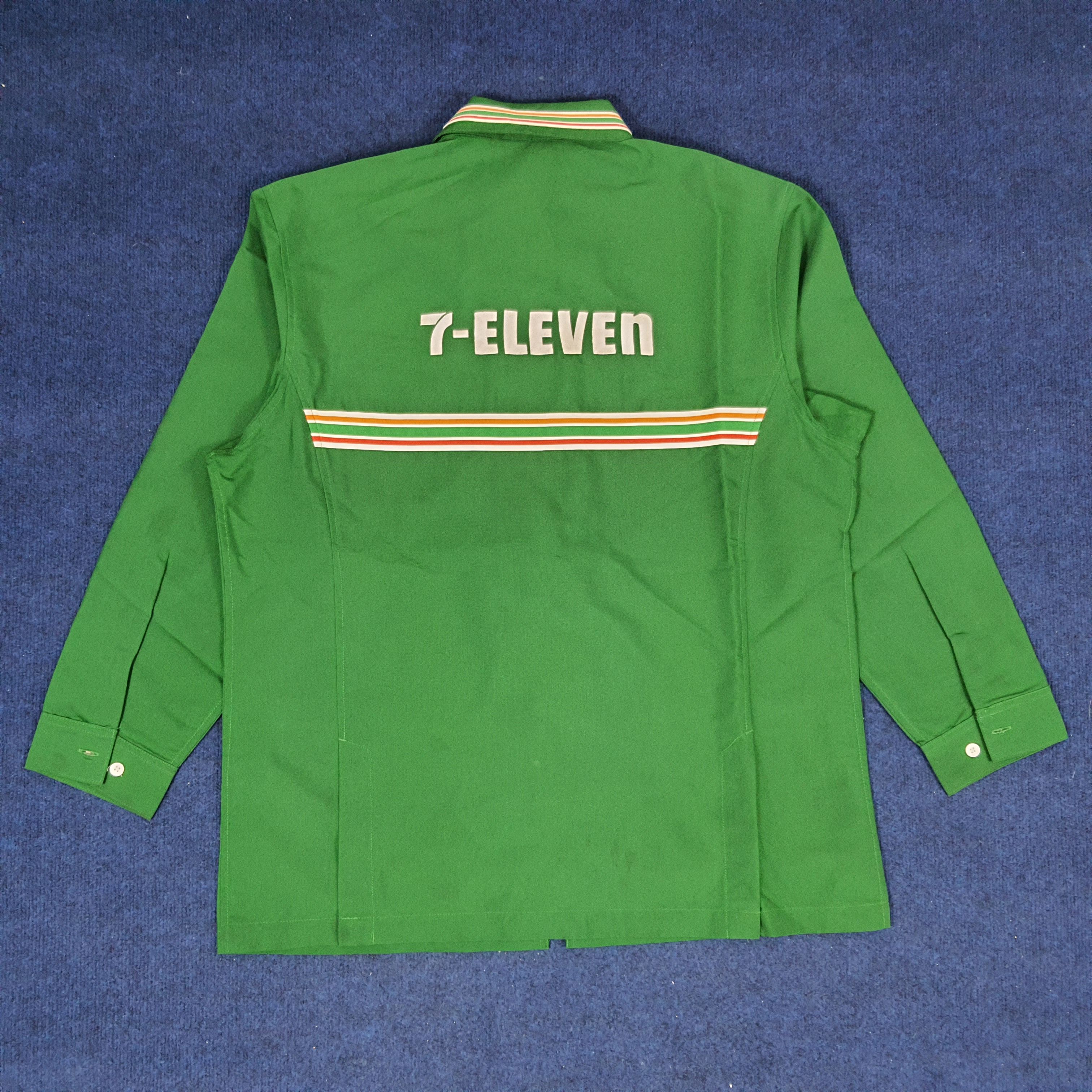 Japanese Brand × Vintage Vintage 7 Eleven Japan Edition Staff Uniform Jacket Size US L / EU 52-54 / 3 - 3 Thumbnail