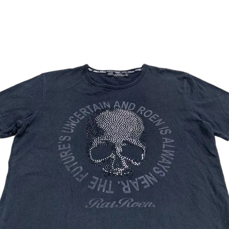 Roen Rat Roen Skull Logo Tshirt Size US M / EU 48-50 / 2 - 2 Thumbnail