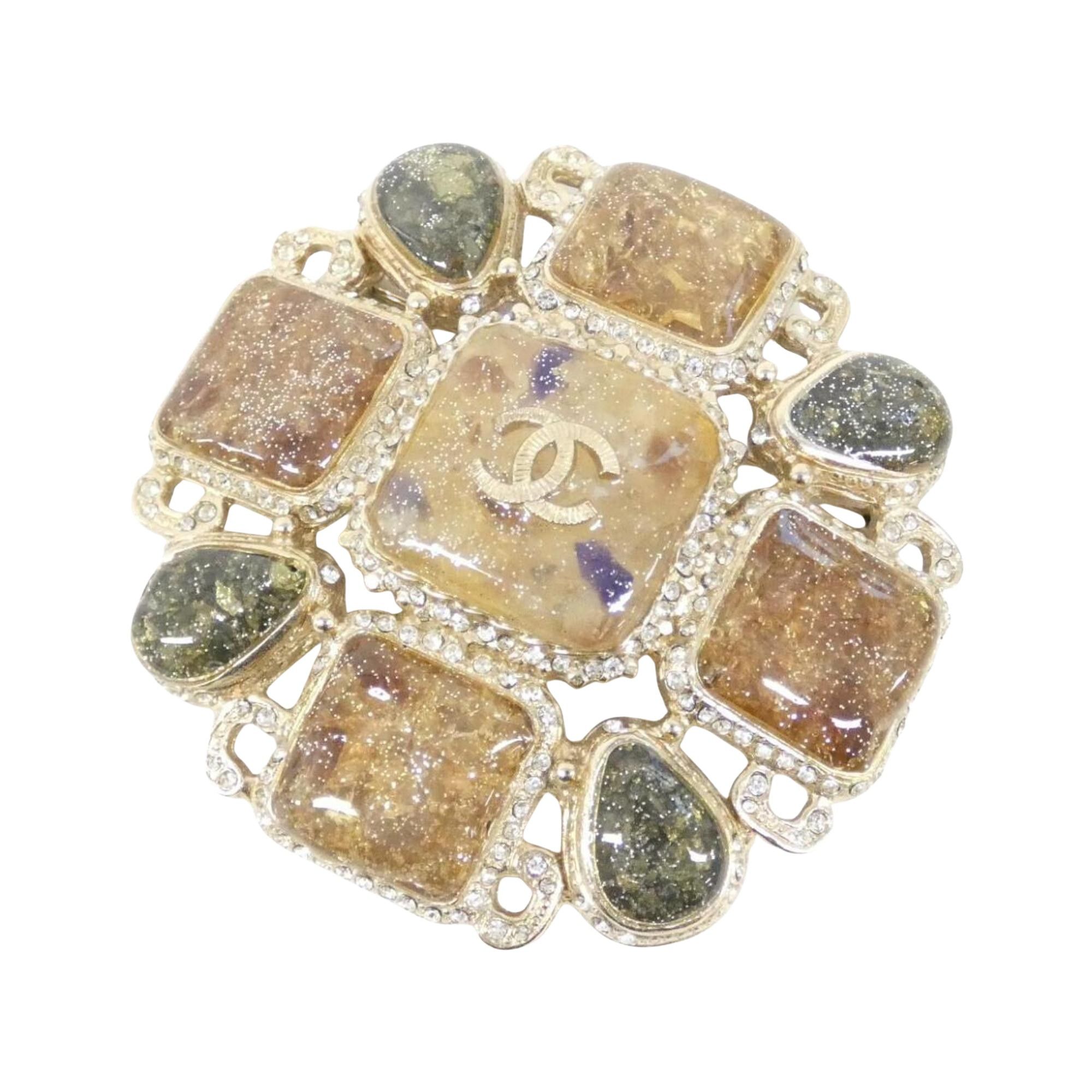 Chanel Chanel Gripoix brooch Size ONE SIZE - 1 Thumbnail
