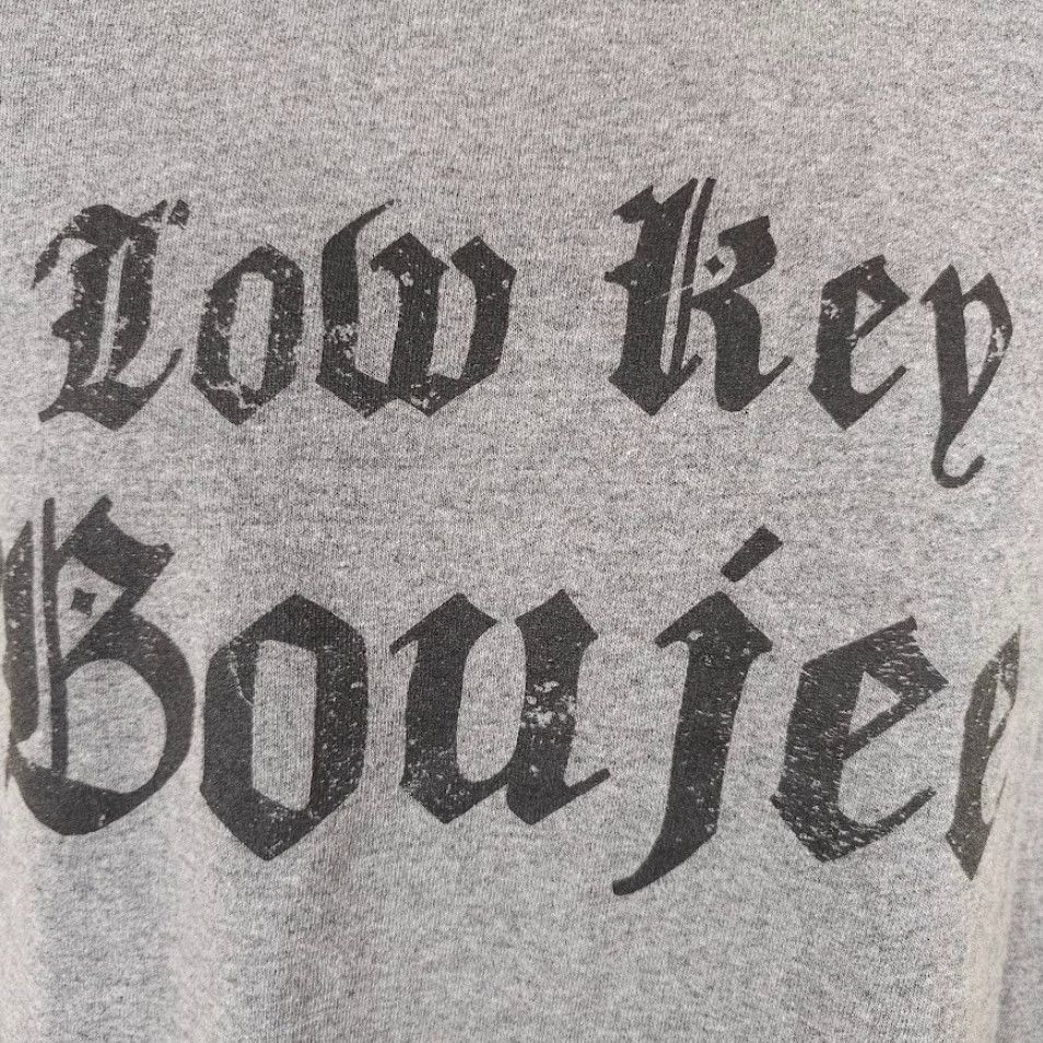Delta Delta Low Key Boujee T Shirt Mens Medium Gray Shirt Mens Medium Gray Size US M / EU 48-50 / 2 - 3 Thumbnail