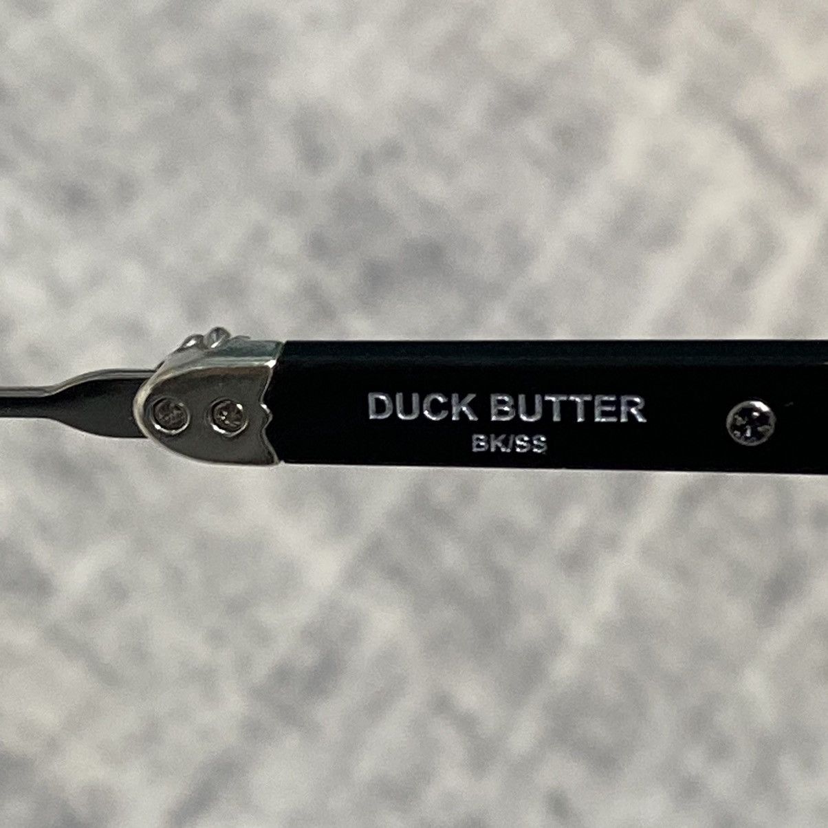 Chrome Hearts CHROME HEARTS DUCK BUTTER Black/Shiny Silver Size ONE SIZE - 13 Thumbnail