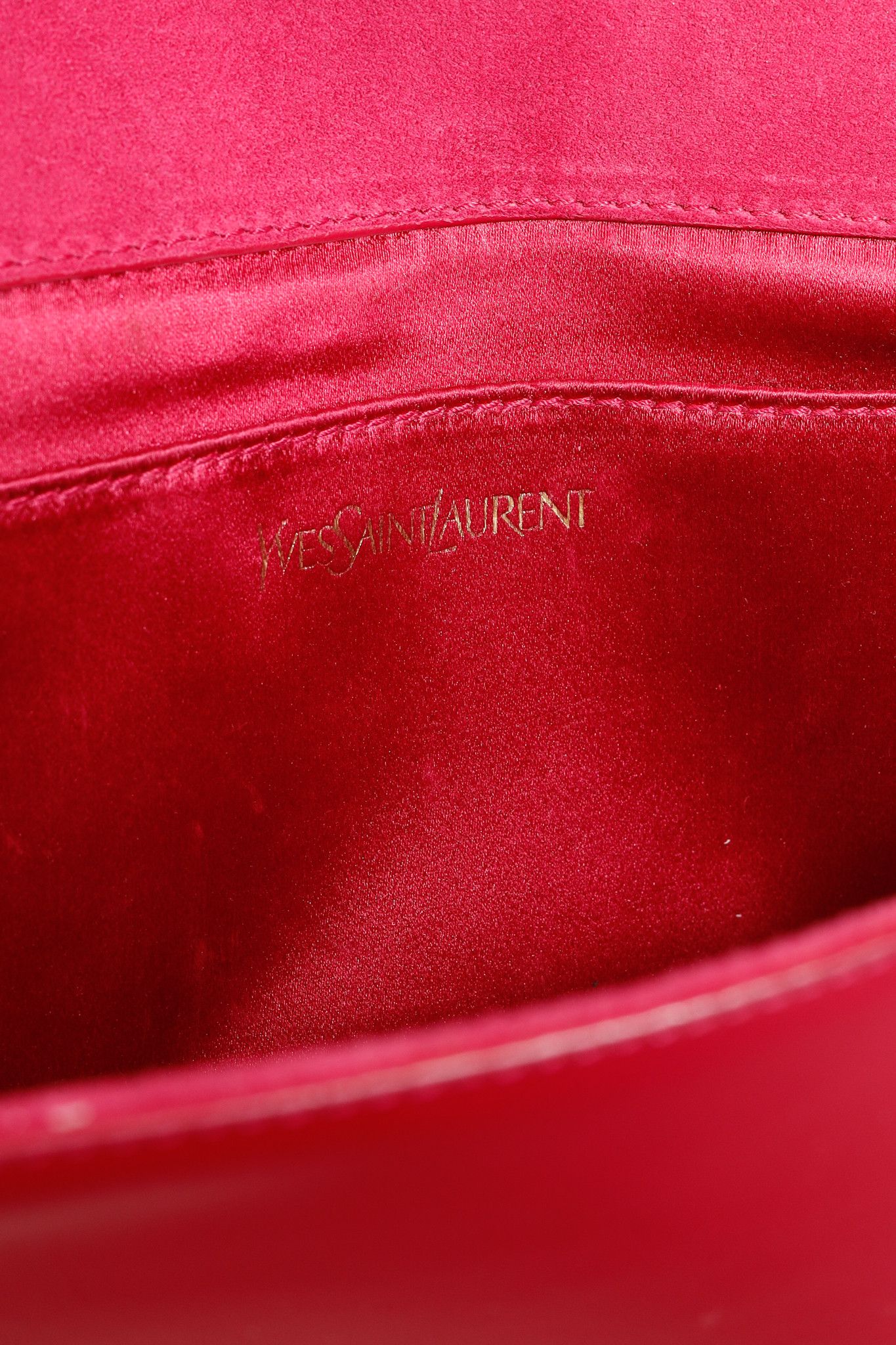 Saint Laurent Paris Saint Laurent Belle de Jour Clutch Patent Leather Clutch Size ONE SIZE - 10 Thumbnail