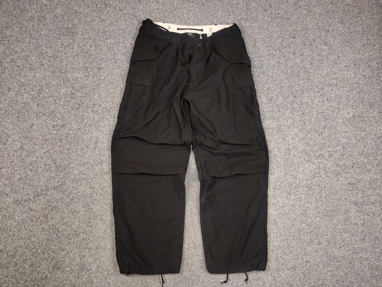 Vintage Vintage M65 Military Cargo Baggy Black Pants Helikon Tex Size US 34 / EU 50 - 7 Thumbnail