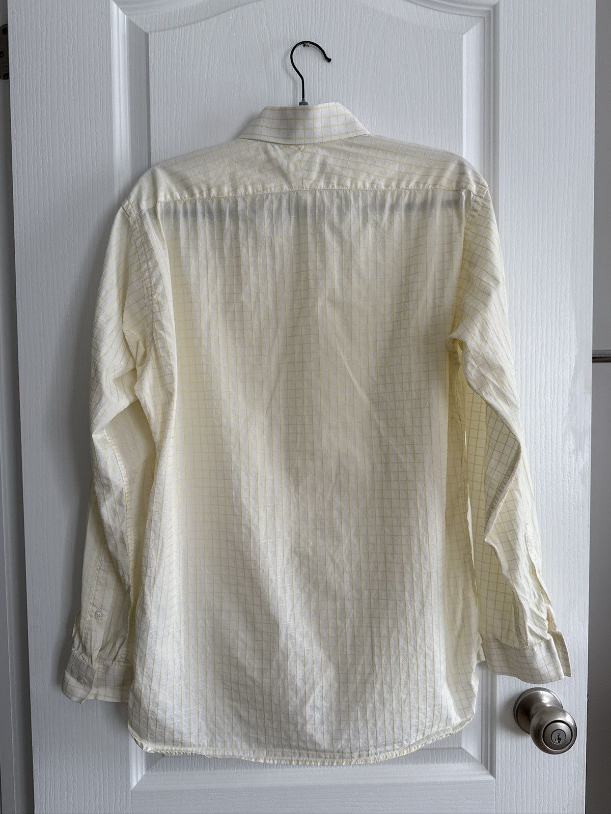 Burberry Burberry Dress-Shirt Yellow Check Size 40L - 3 Thumbnail